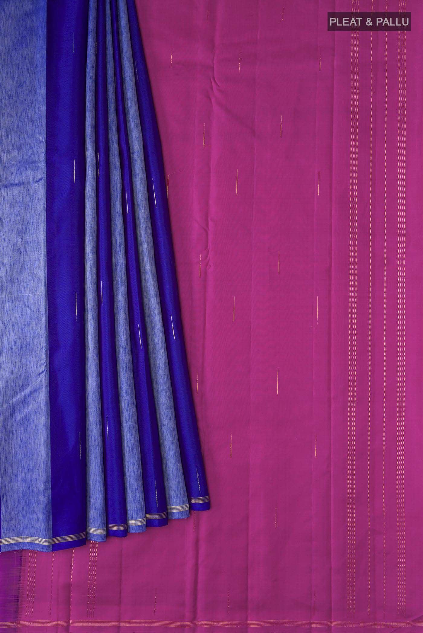 pleats pallu