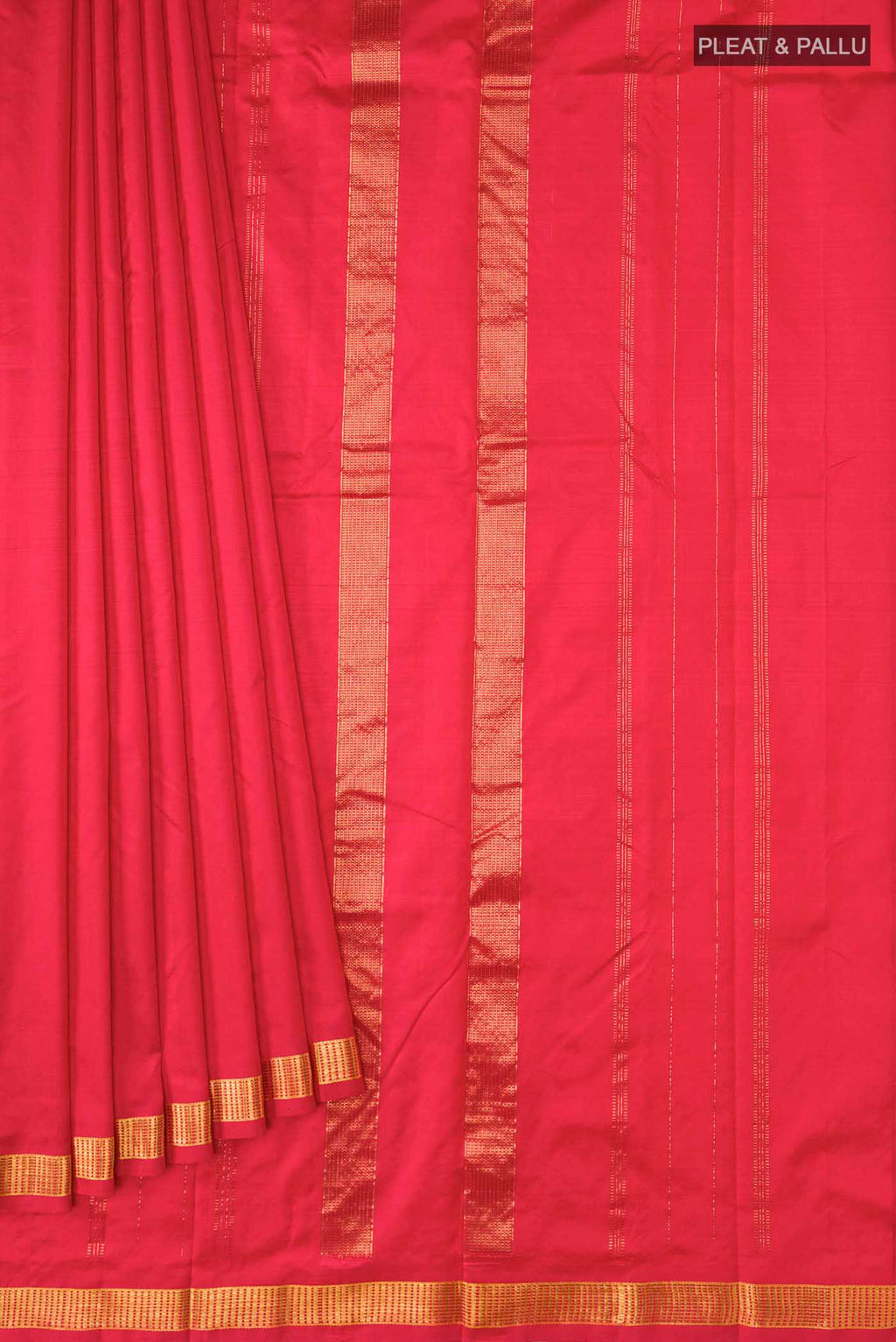 pleats pallu