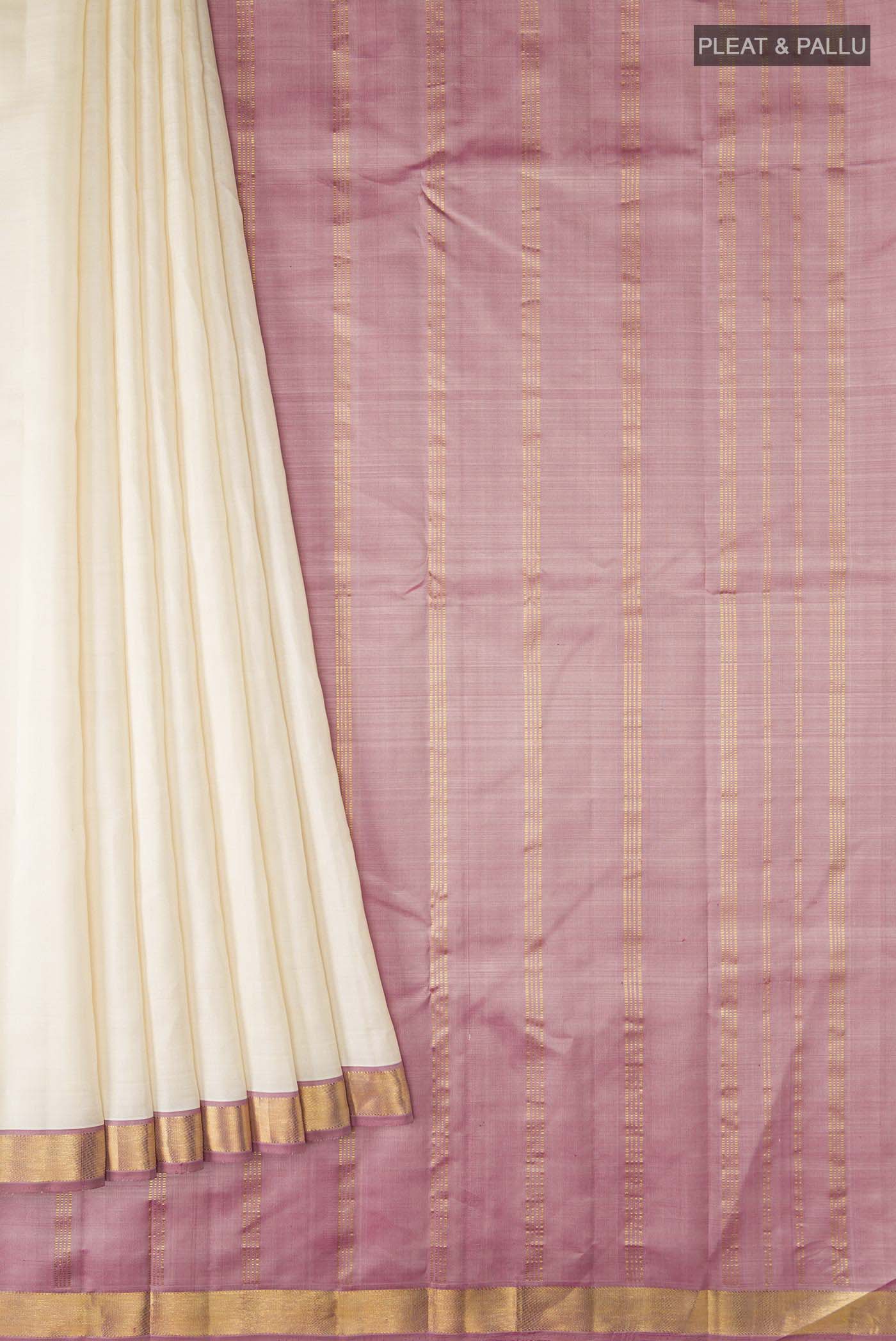 pleats pallu