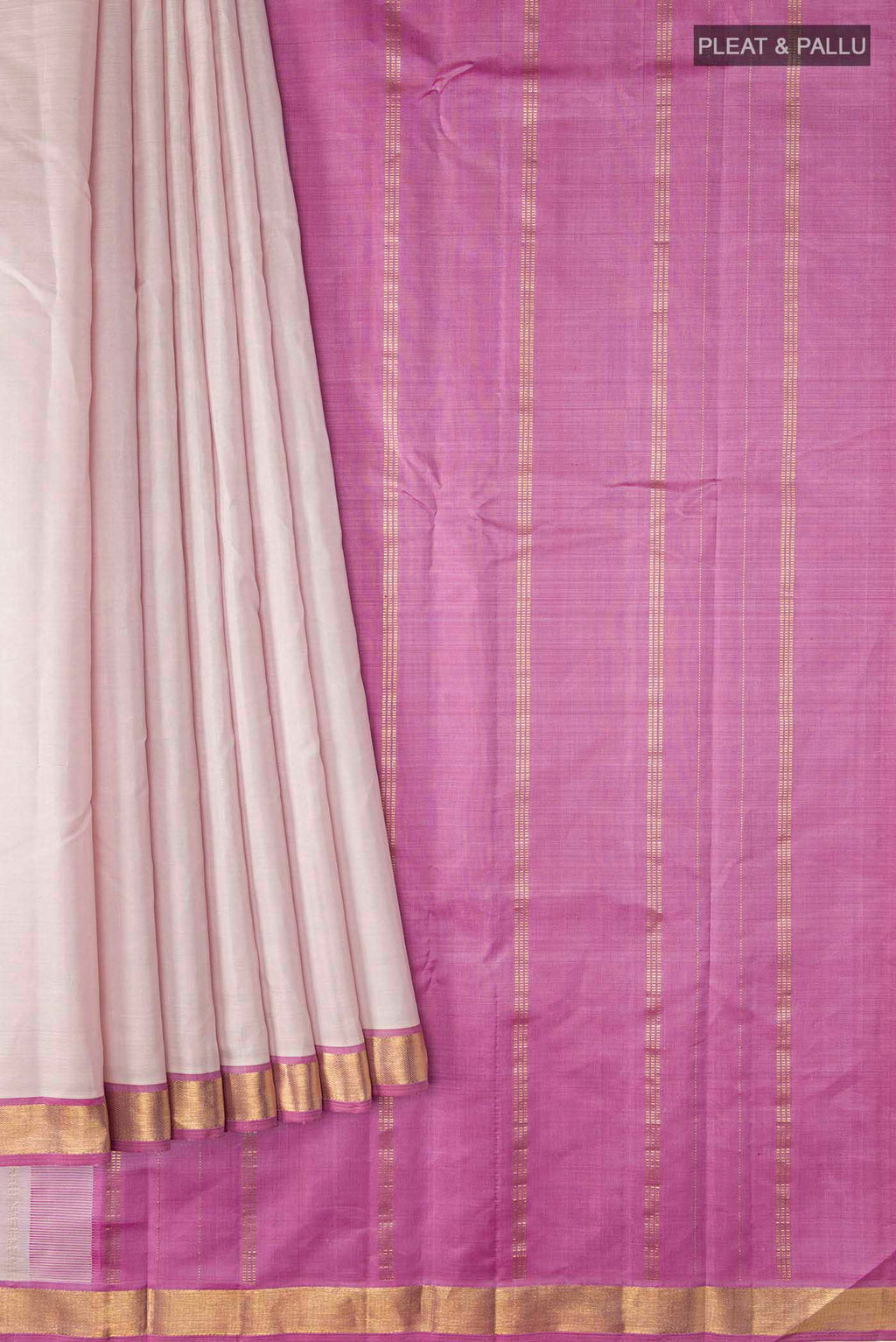 pleats pallu