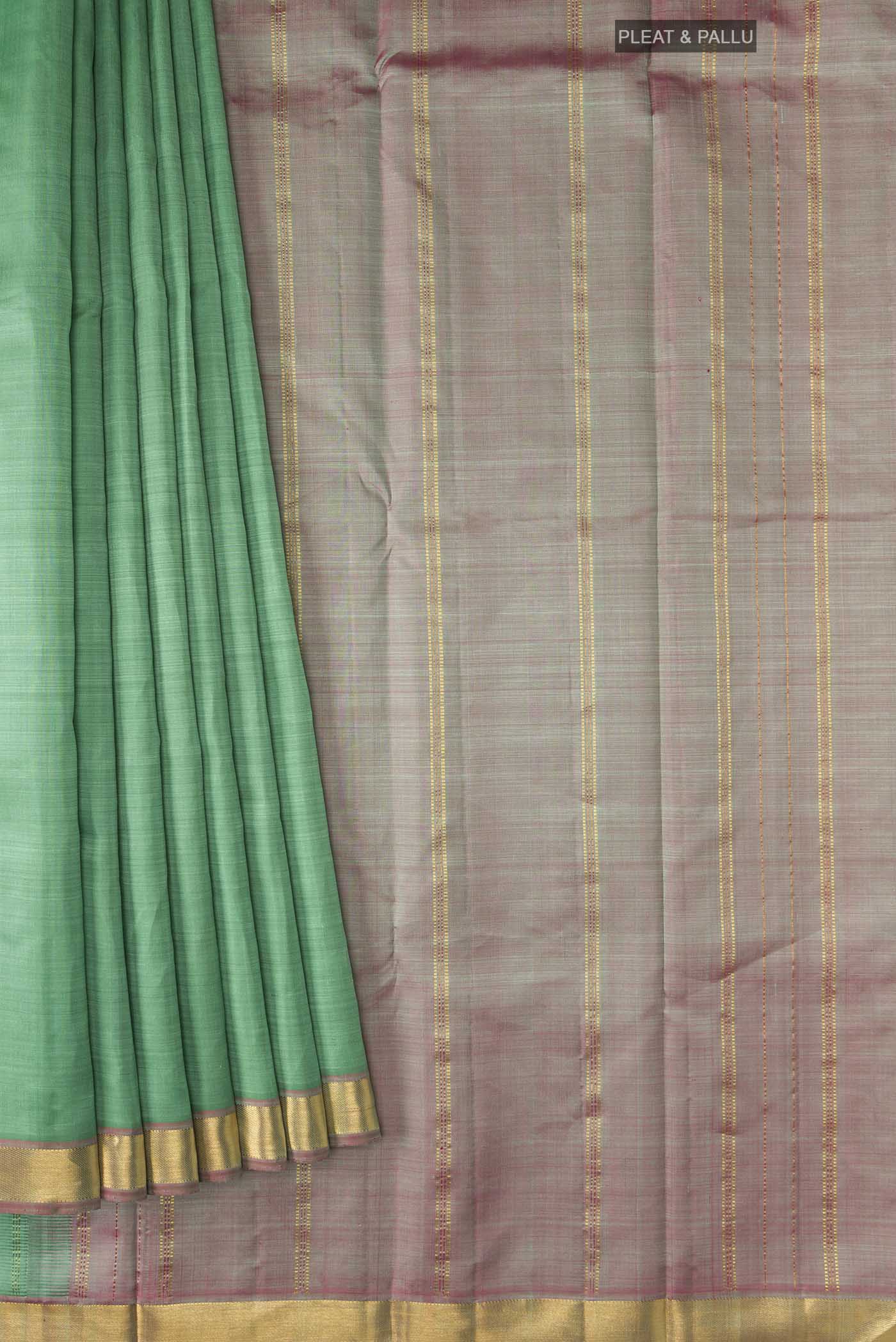 pleats pallu
