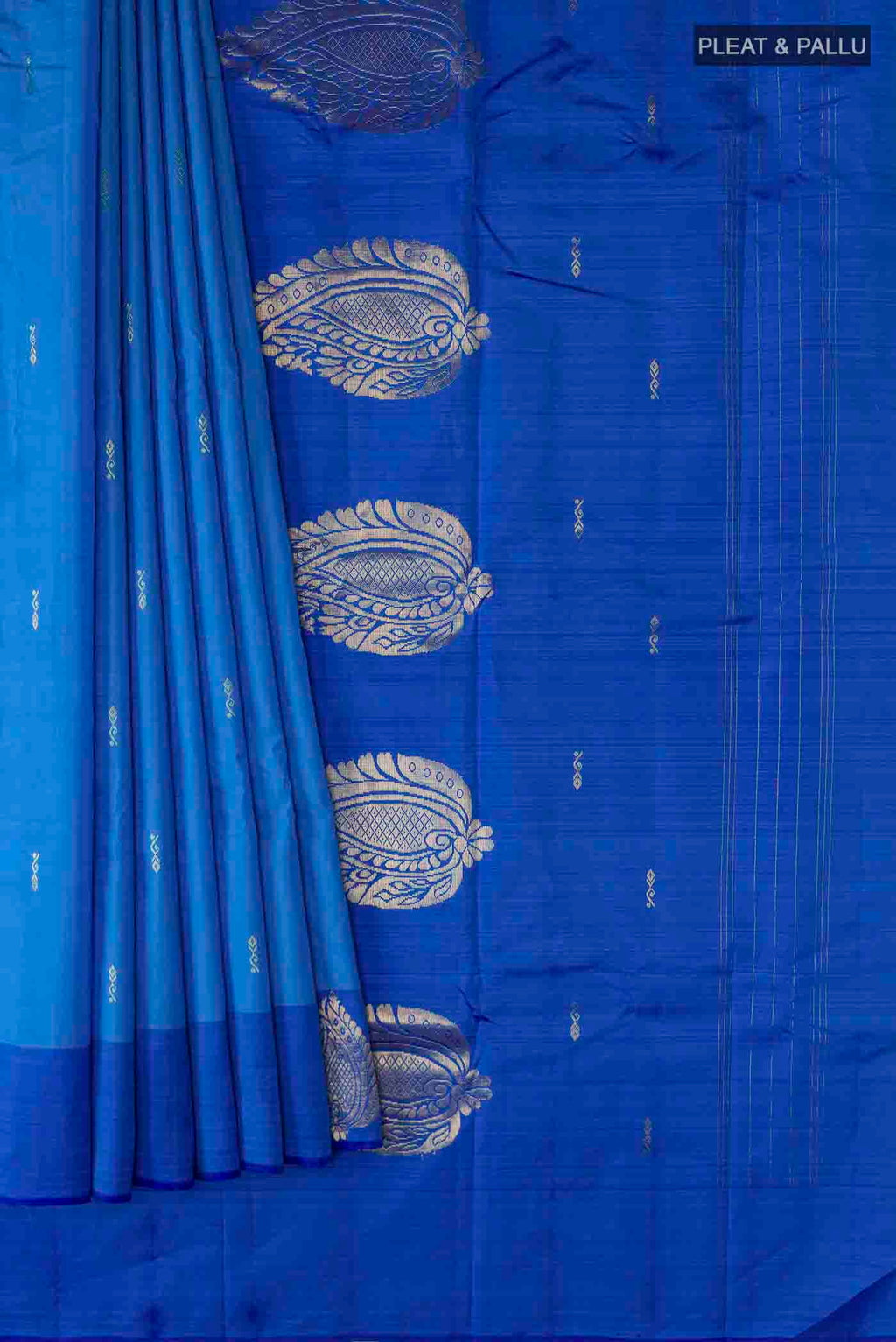 pleats pallu