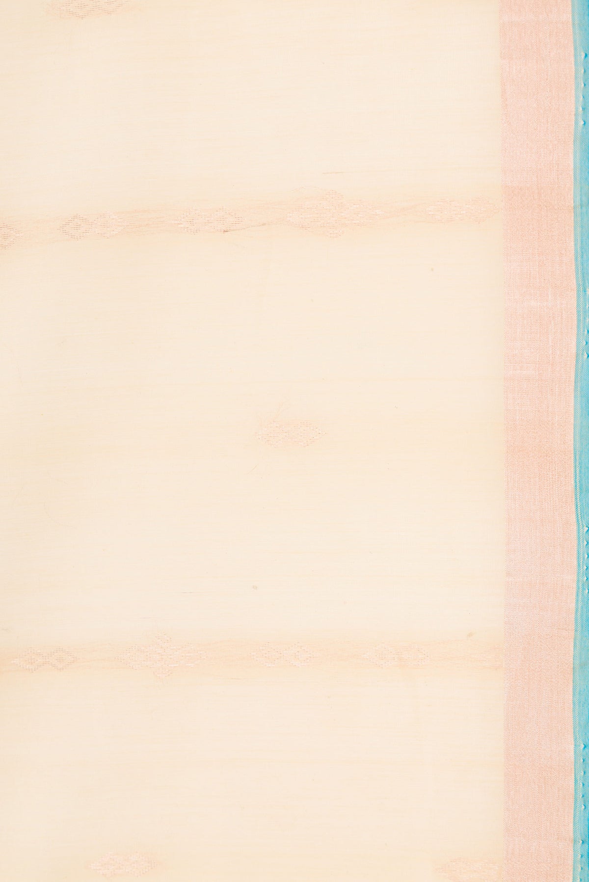 Border image of Sandal Dual Tone Silk Cotton Saree with Zari Butta on the body and Zari Border