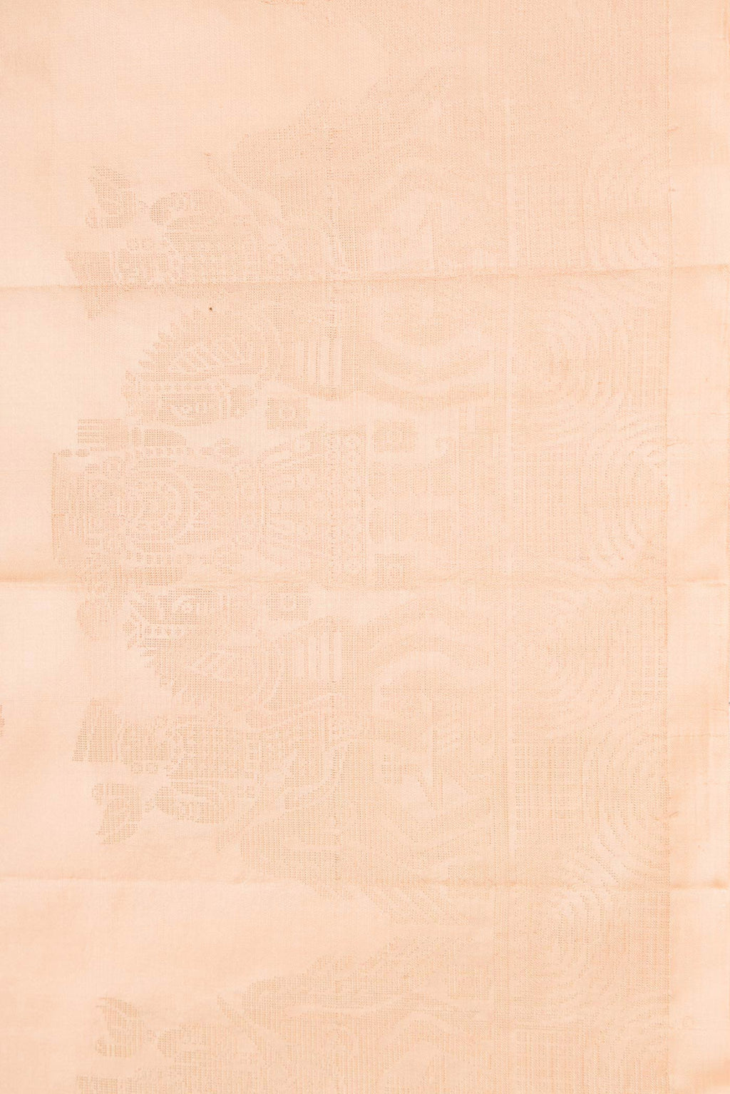 Border image of Sandal Dual Tone Soft Silk Saree with Zari Butta on the body and Fancy Border