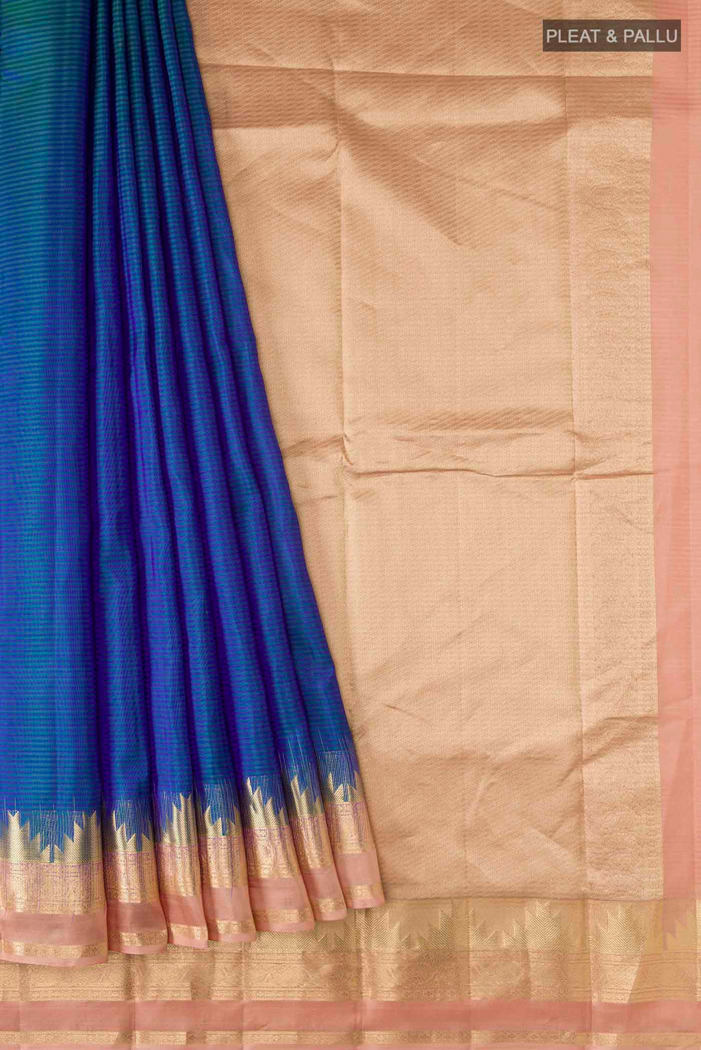 pleats pallu