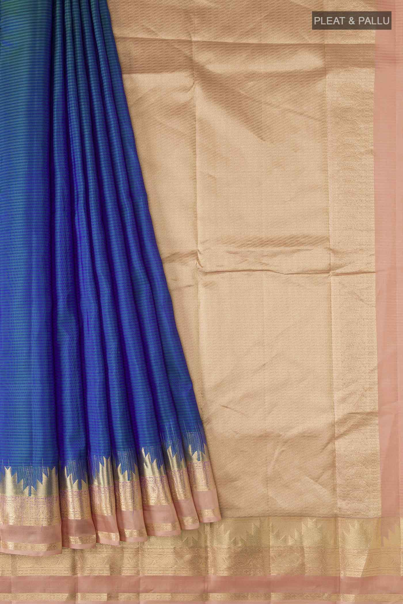 pleats pallu