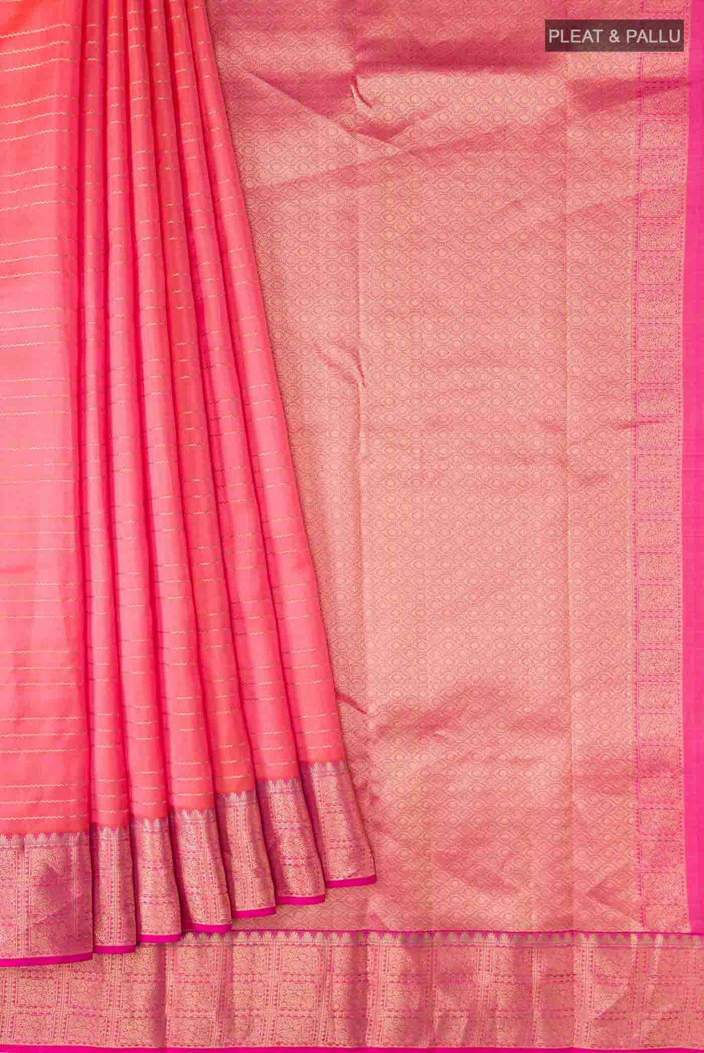 pleats pallu
