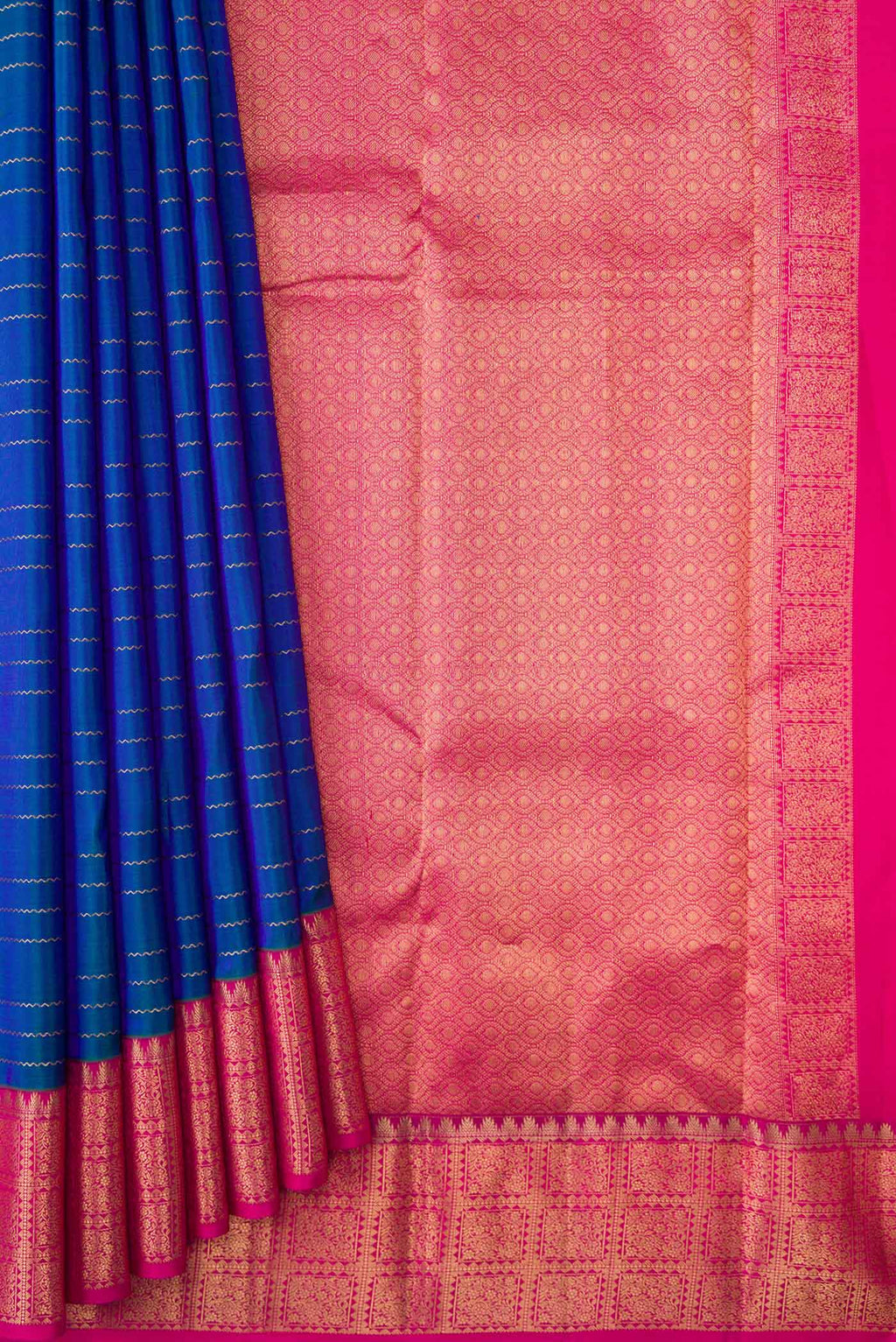 pleats pallu
