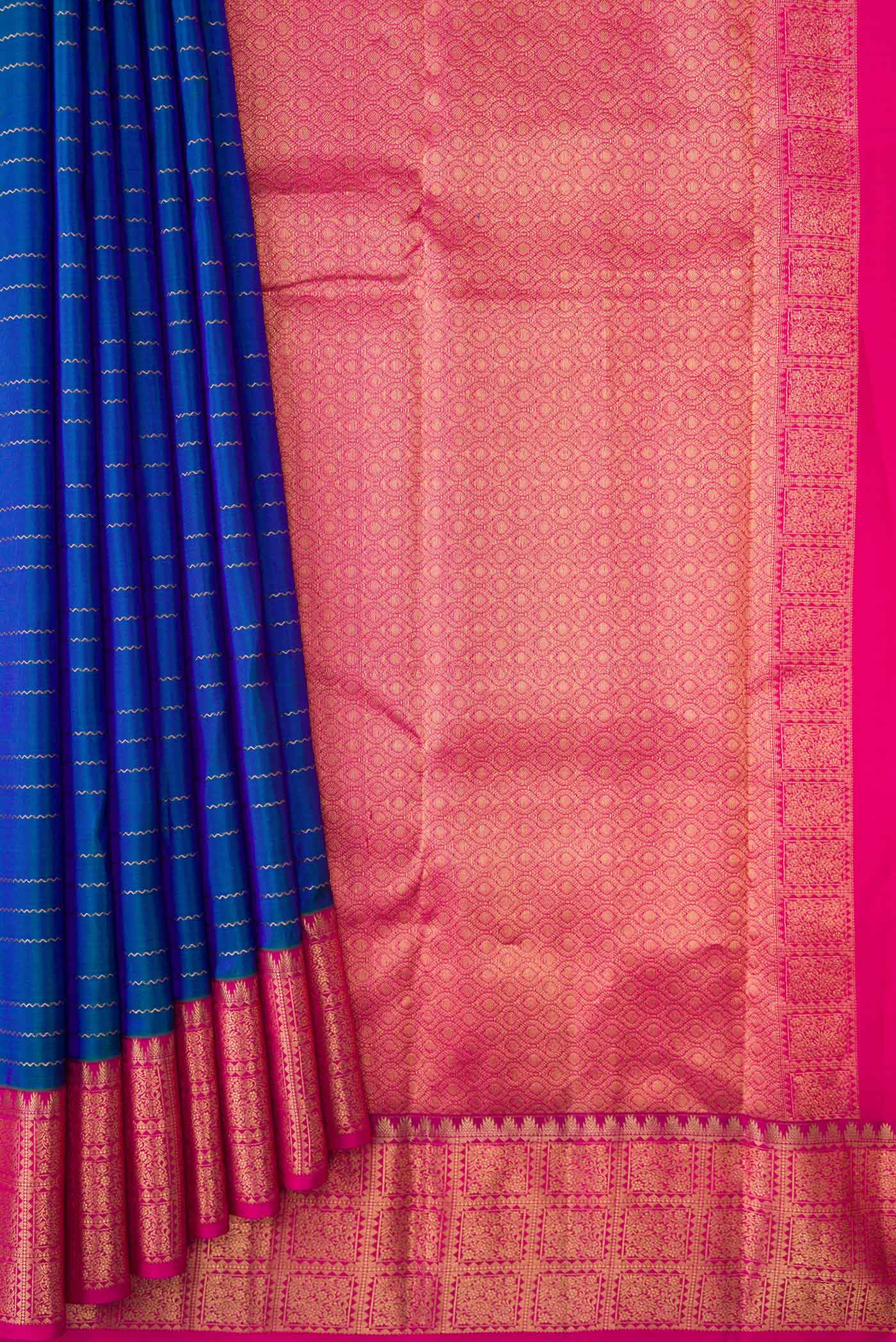 pleats pallu