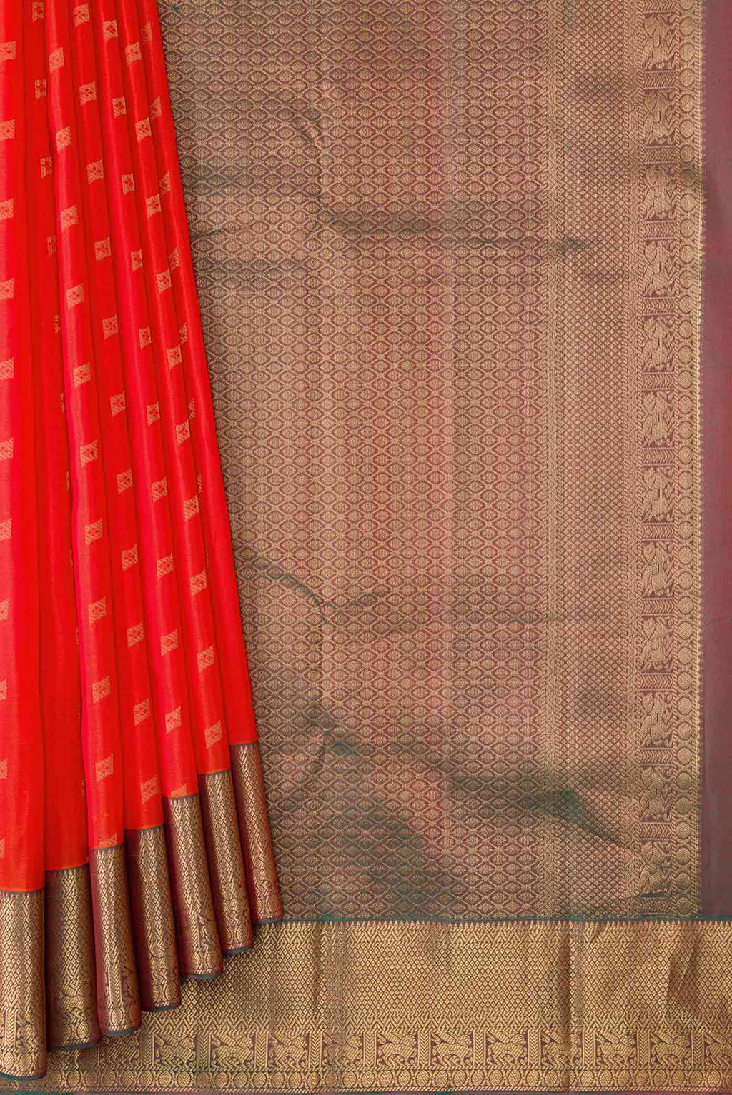 pleats pallu