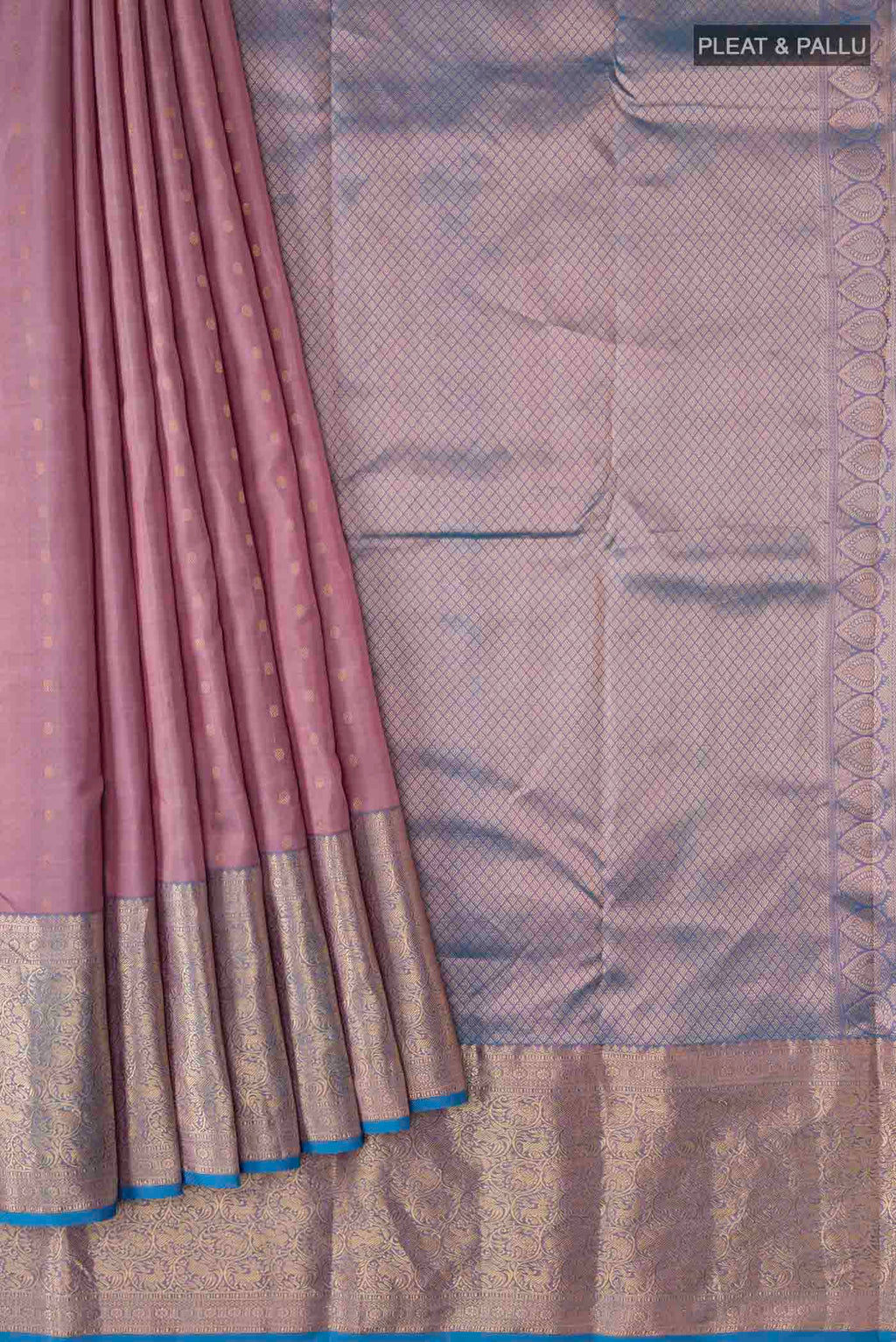 pleats pallu