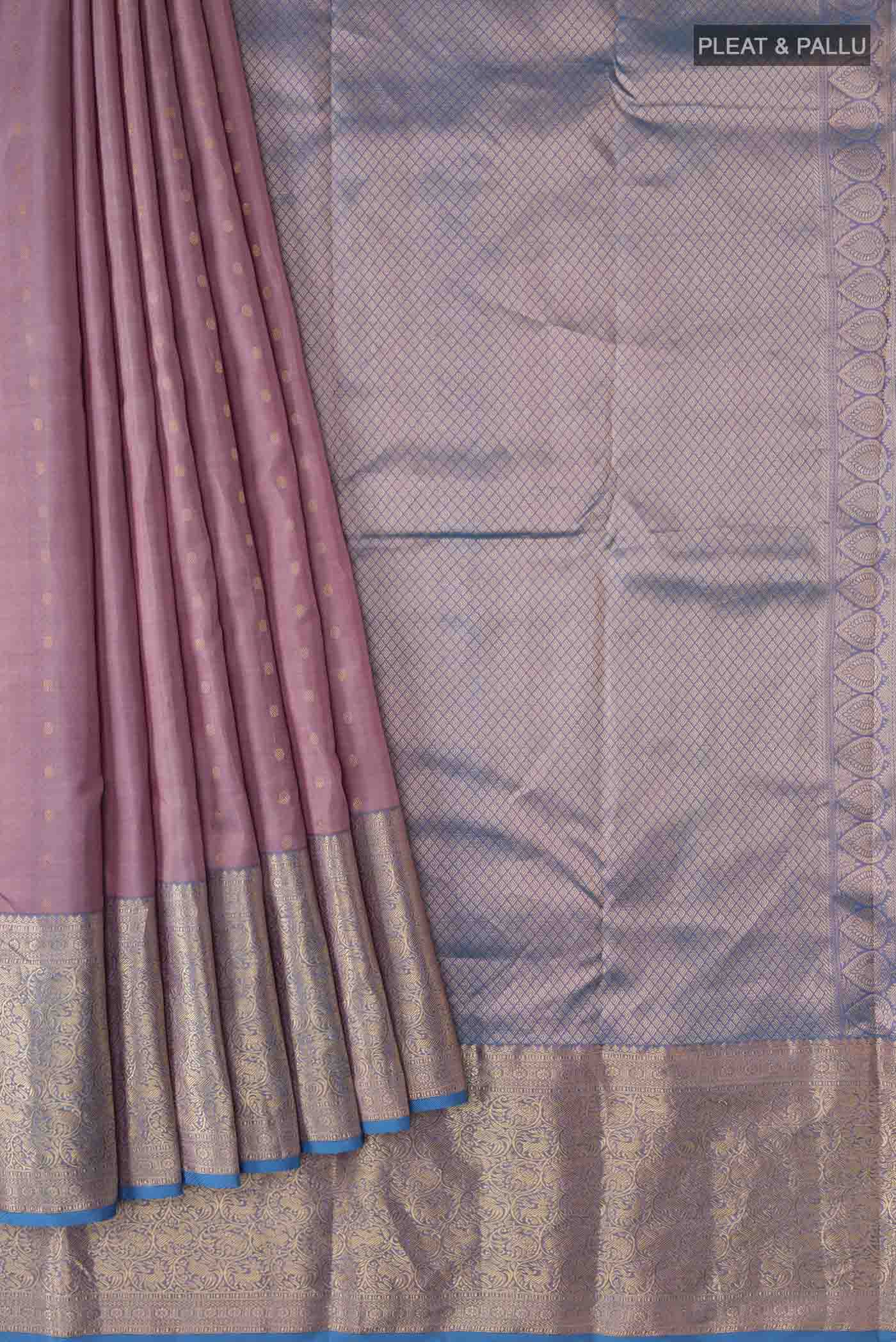 pleats pallu