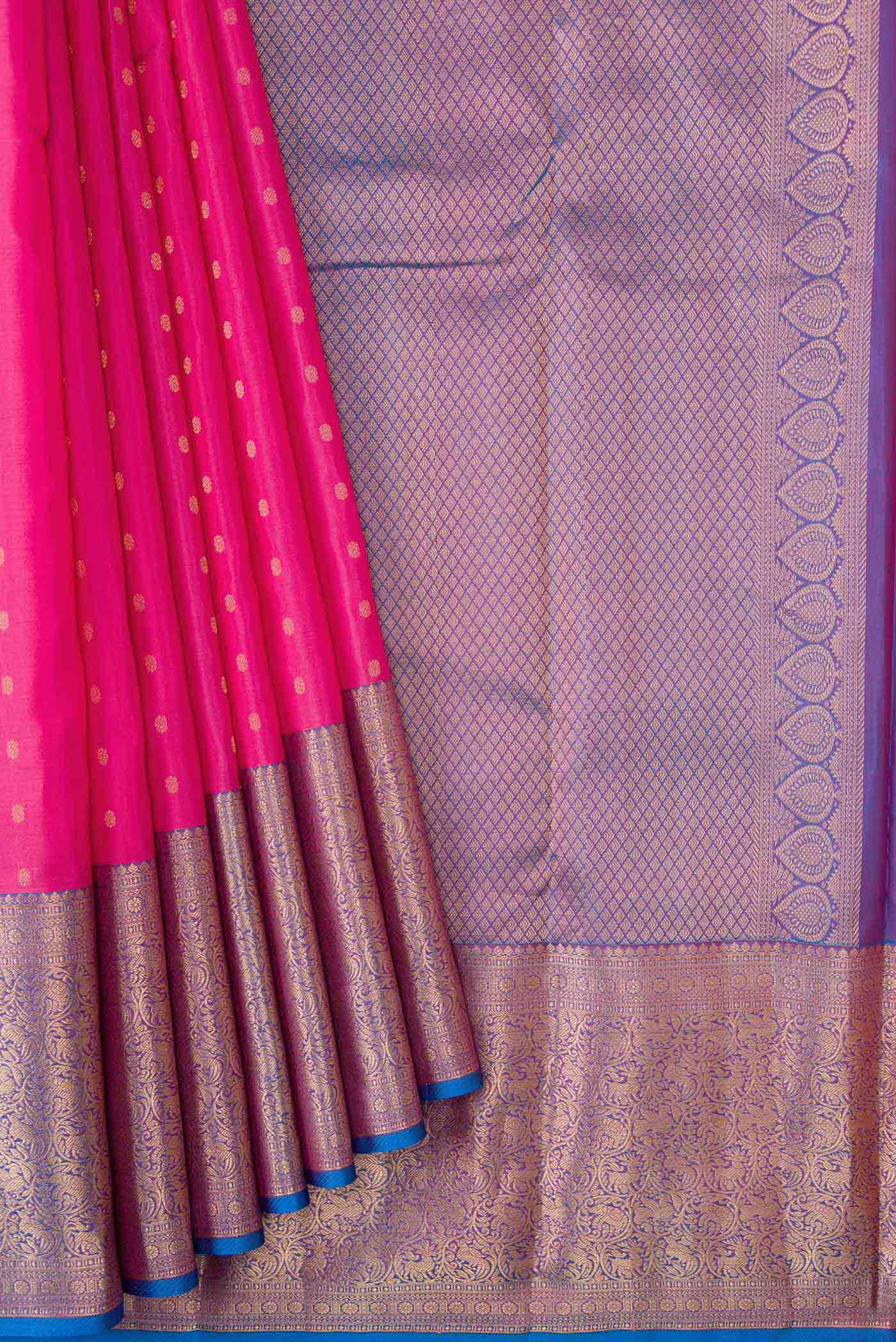 pleats pallu