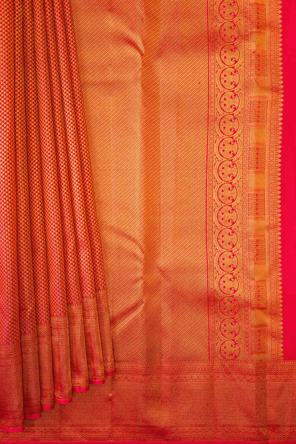 pleats pallu