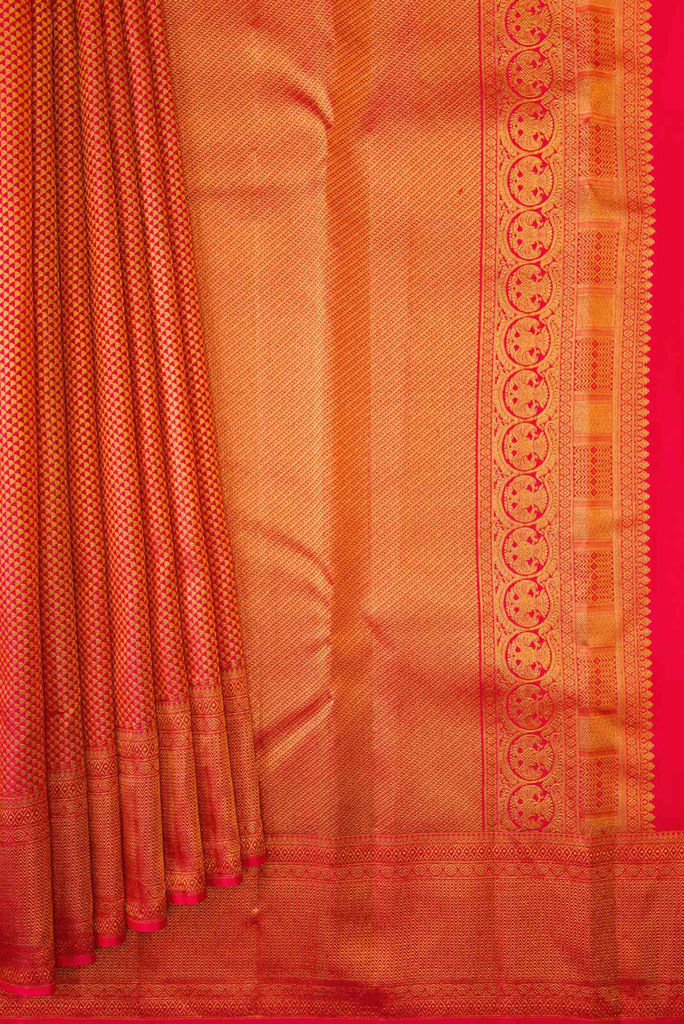 pleats pallu