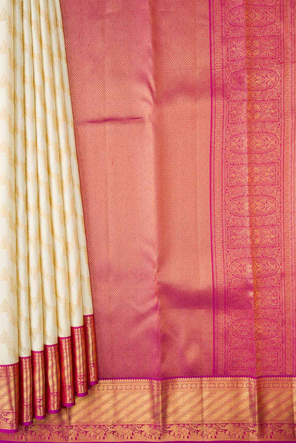 pleats pallu