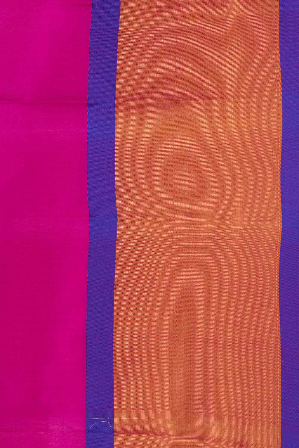 Border image of Pink Dual Tone Soft Silk Saree with Zari Butta on the body and Zari Border. 