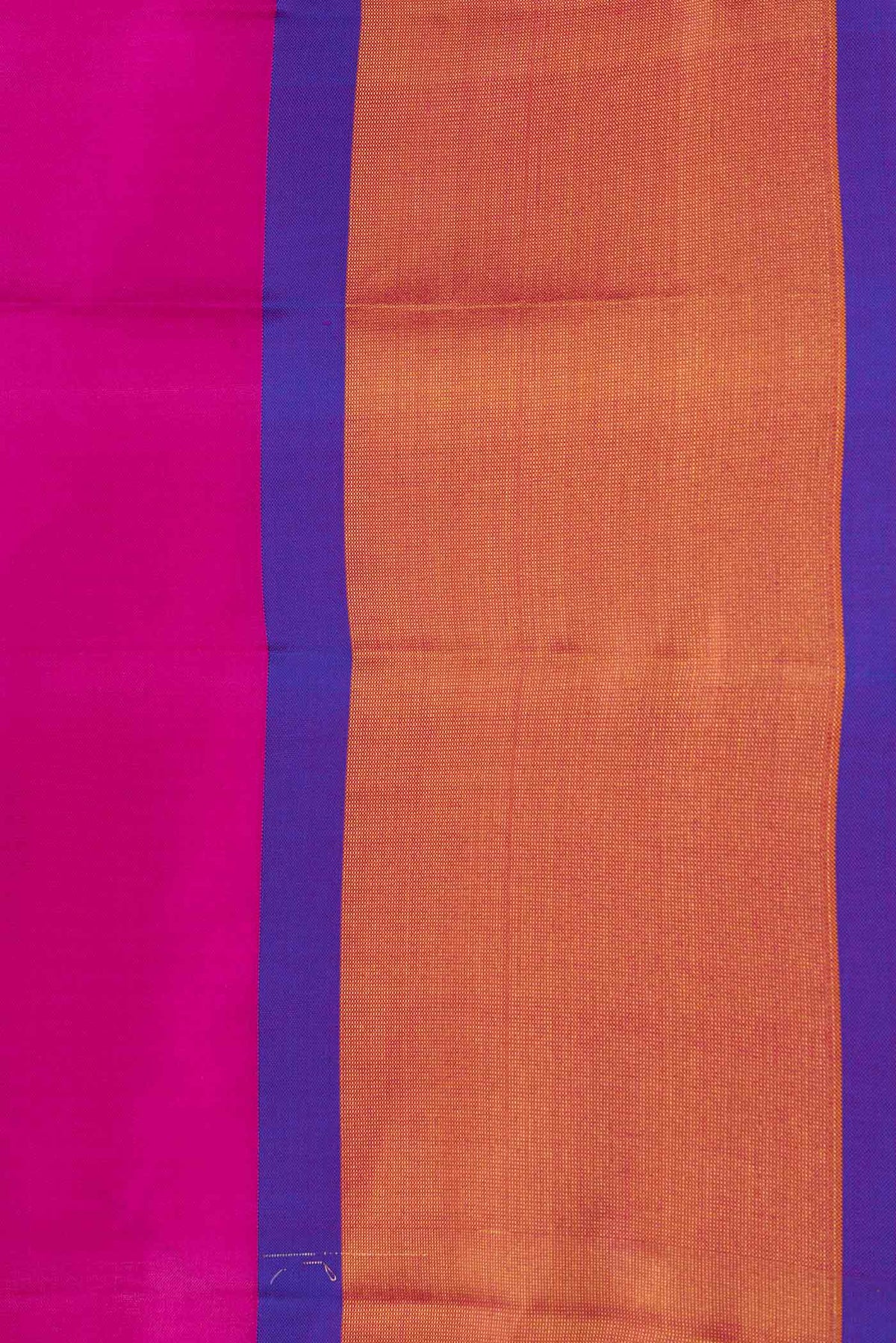 Border image of Pink Dual Tone Soft Silk Saree with Zari Butta on the body and Zari Border. 