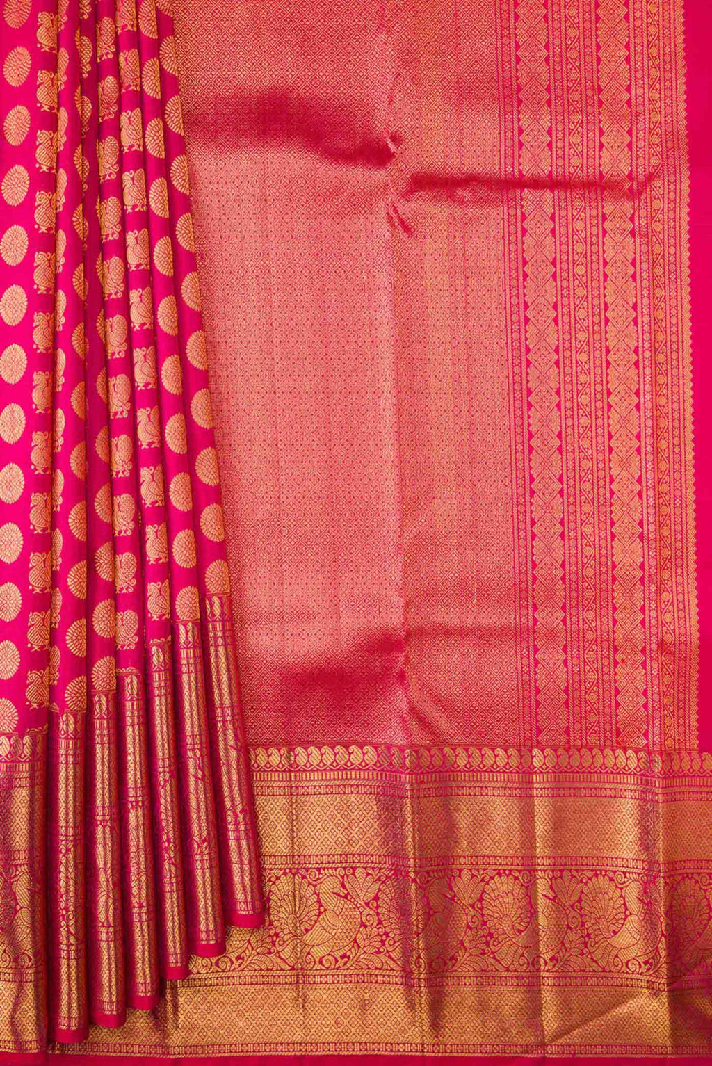 pleats pallu