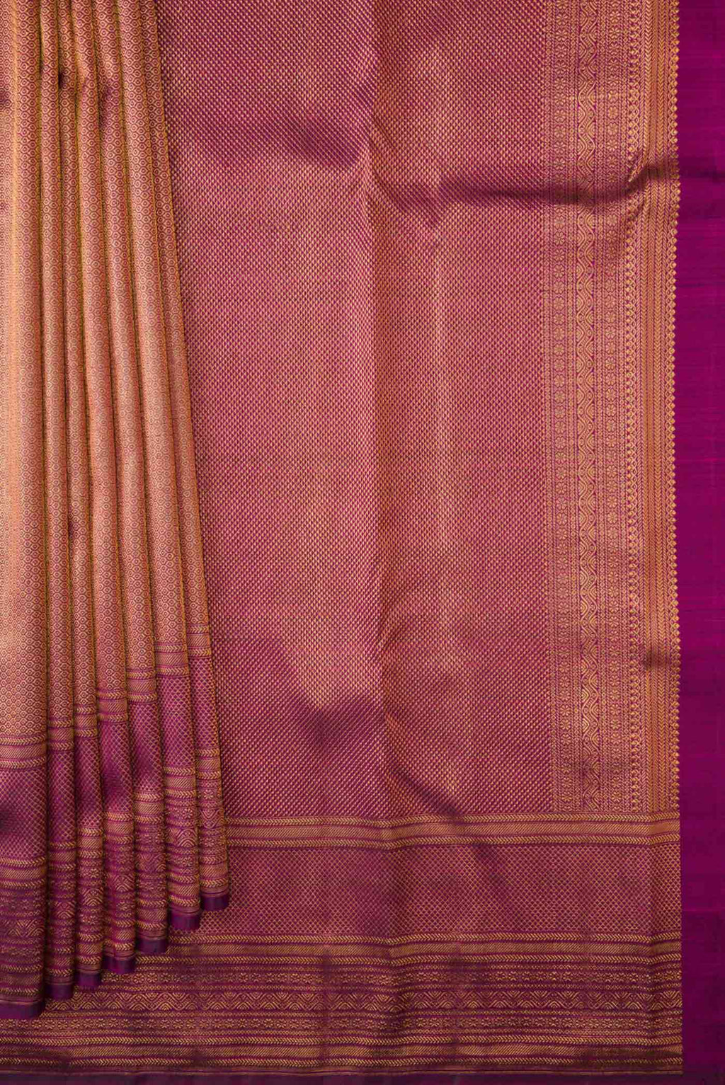 pleats pallu