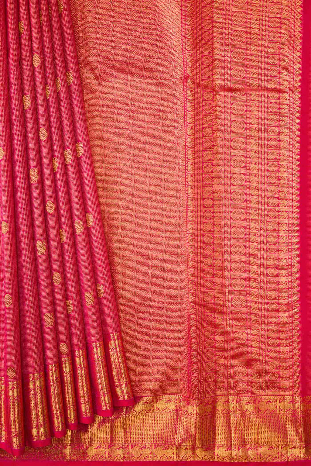 pleats pallu
