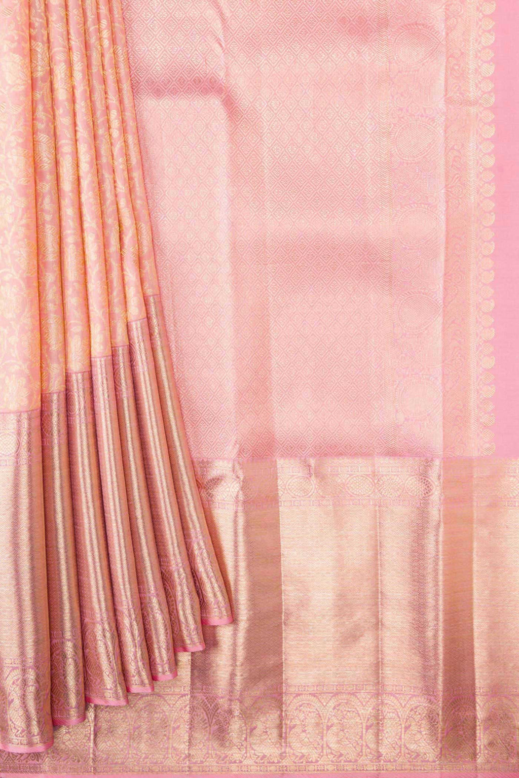 pleats pallu