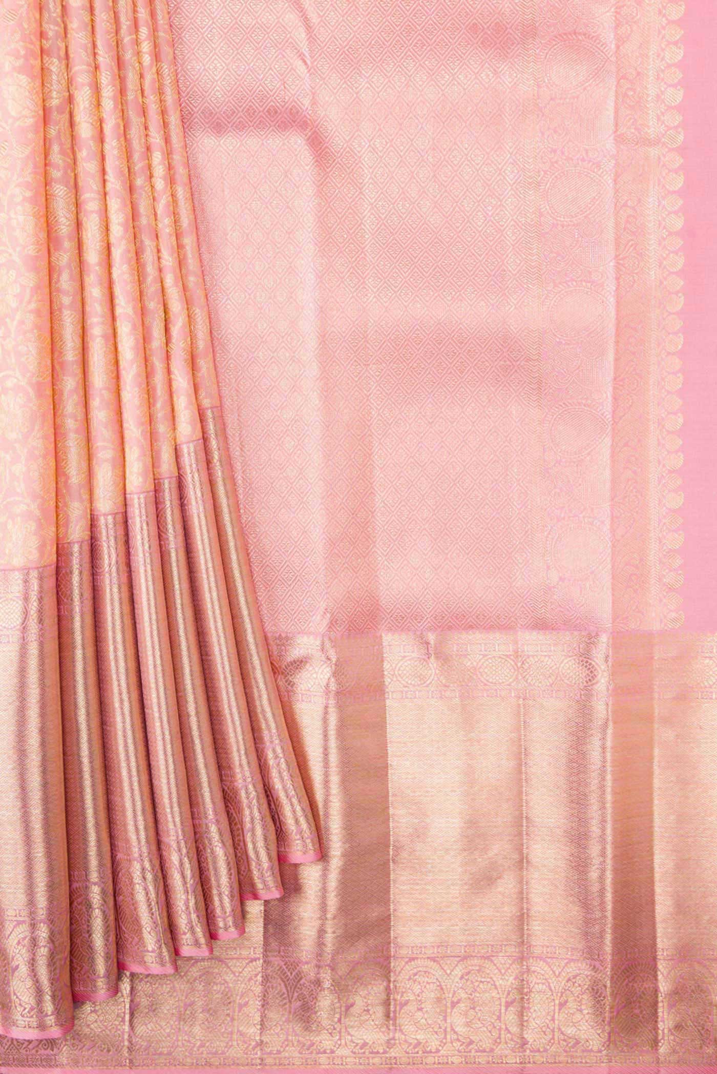 pleats pallu