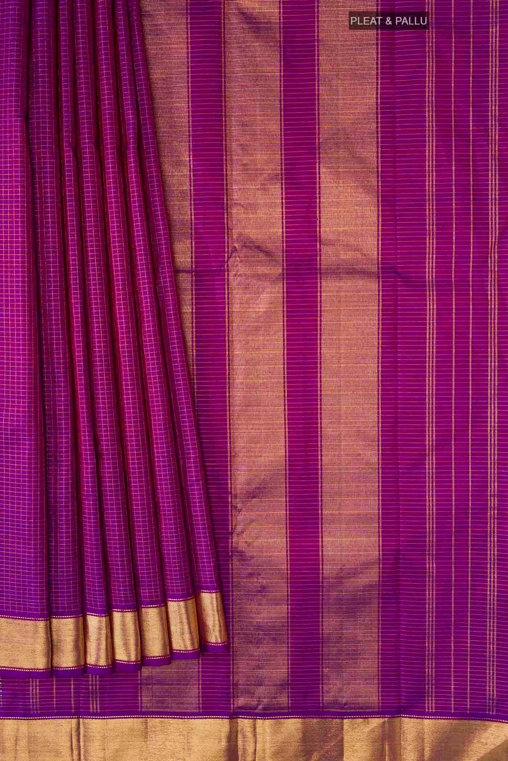 pleats pallu