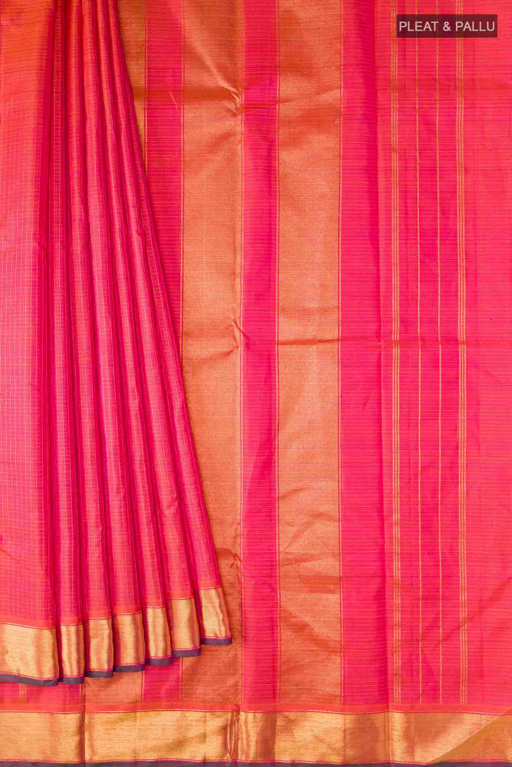 pleats pallu