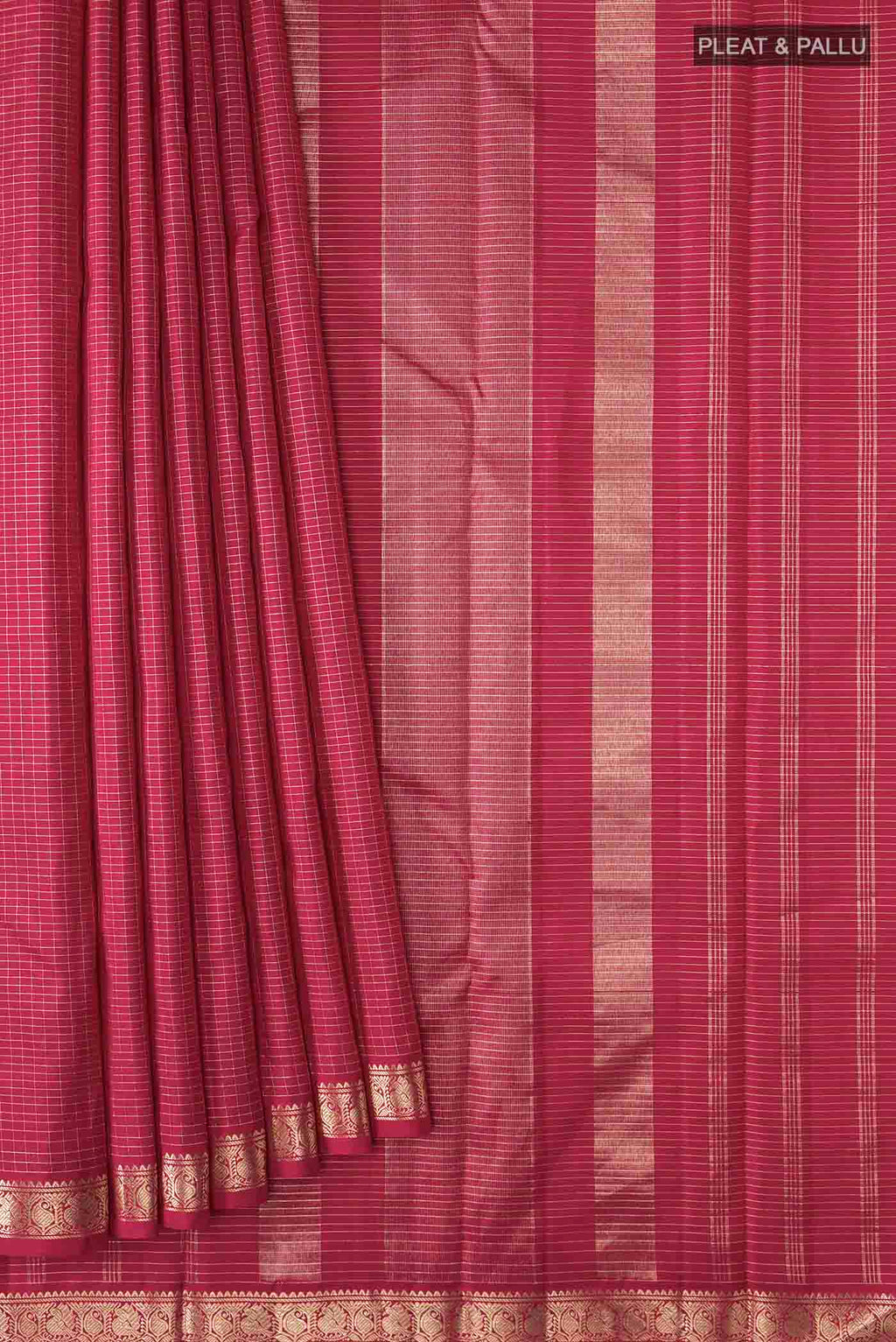 pleats pallu