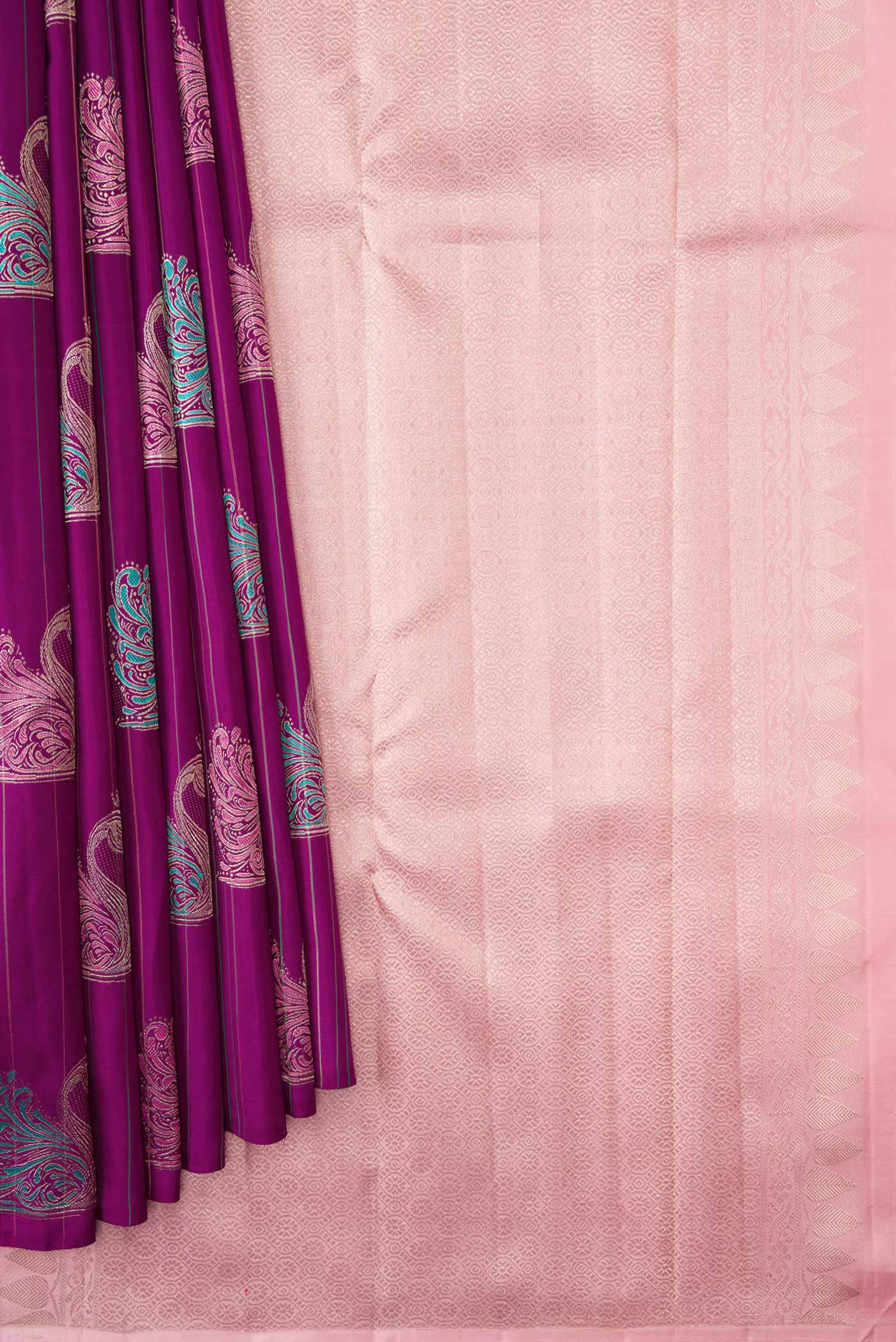 pleats pallu