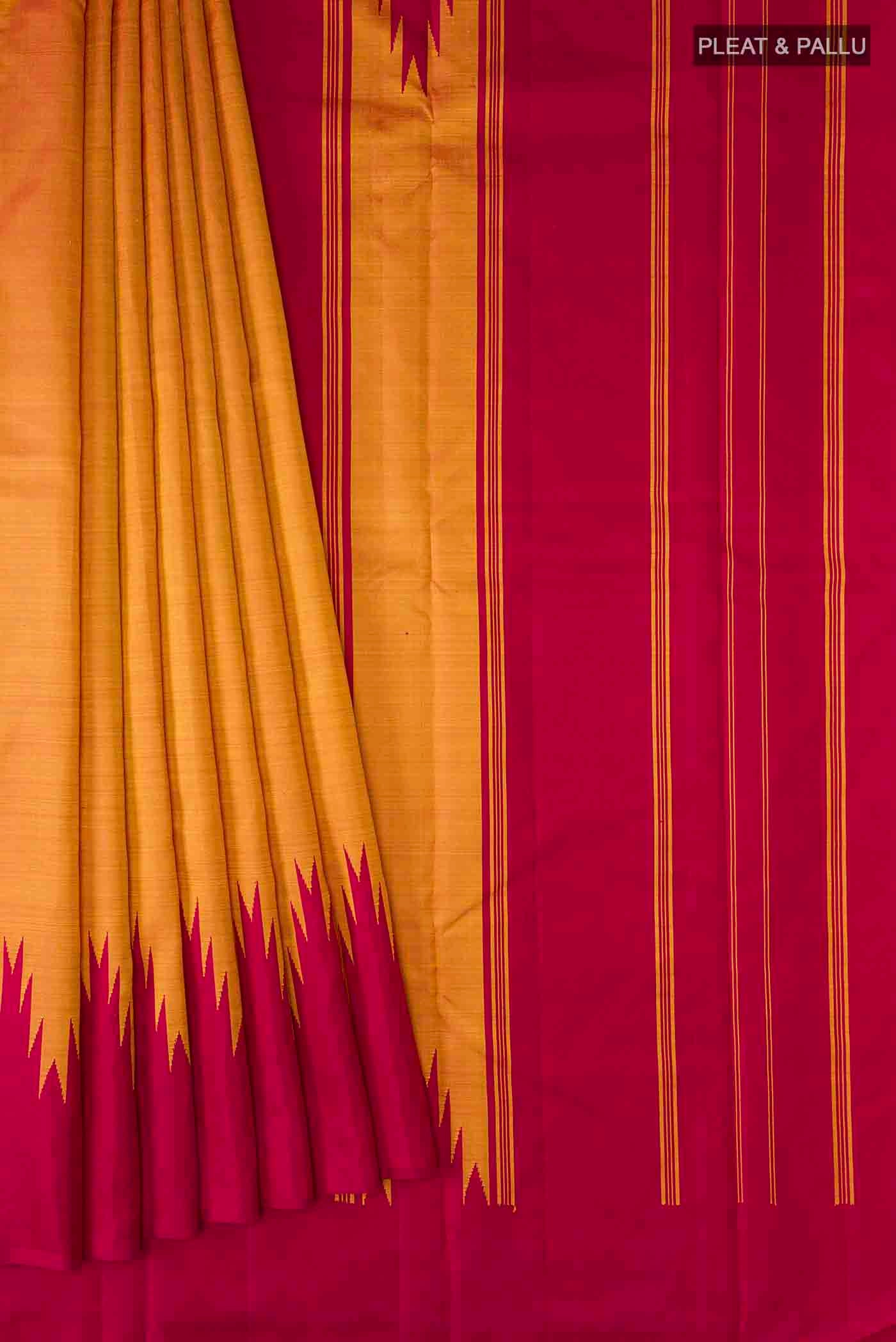 pleats pallu