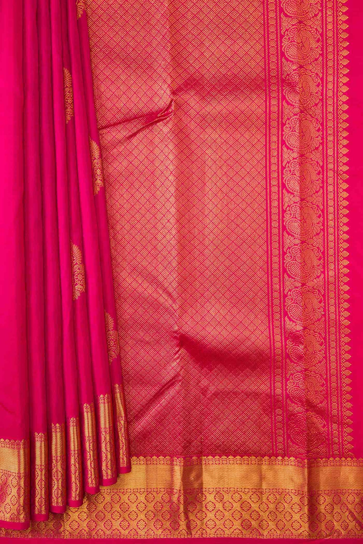 pleats pallu