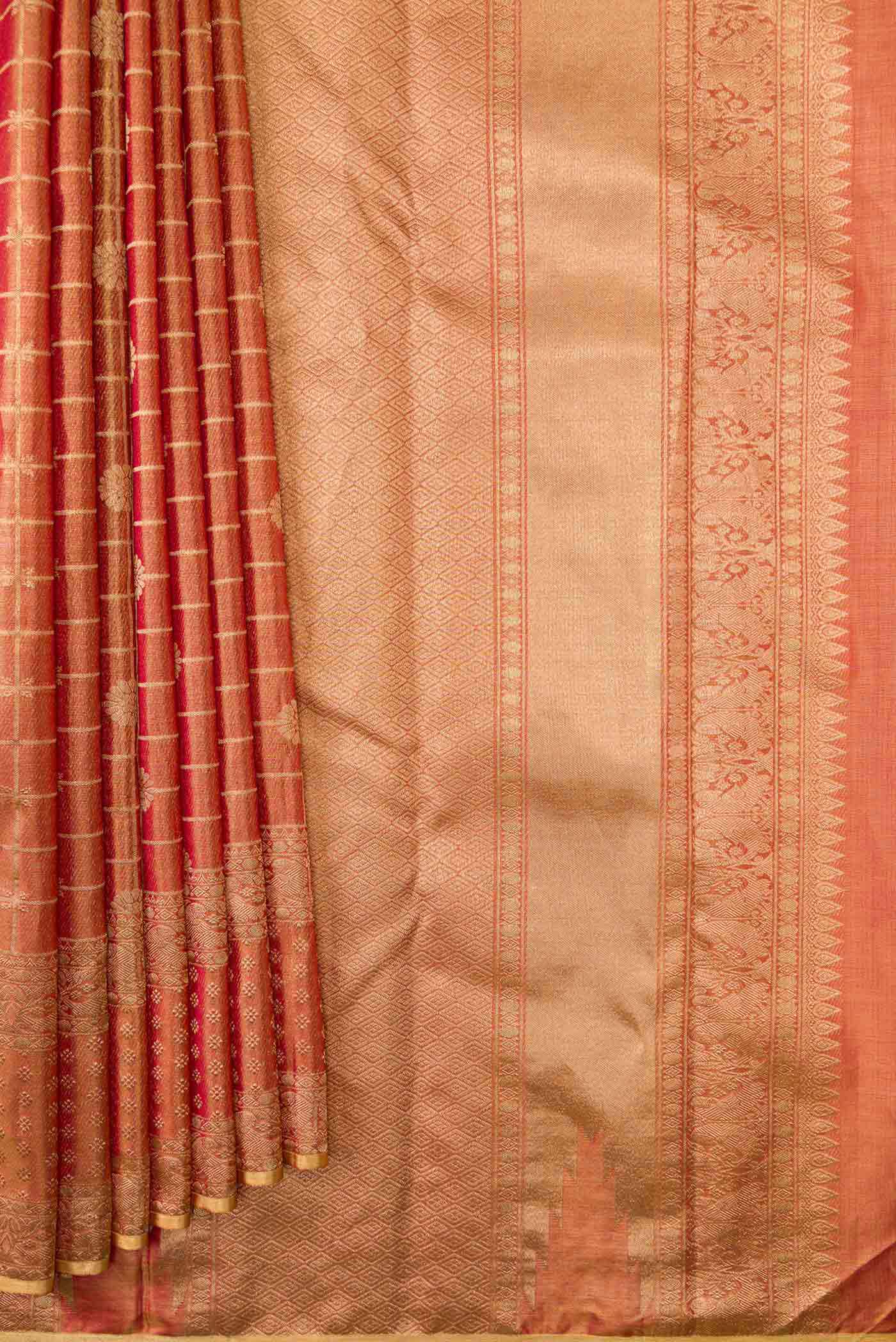 pleats pallu