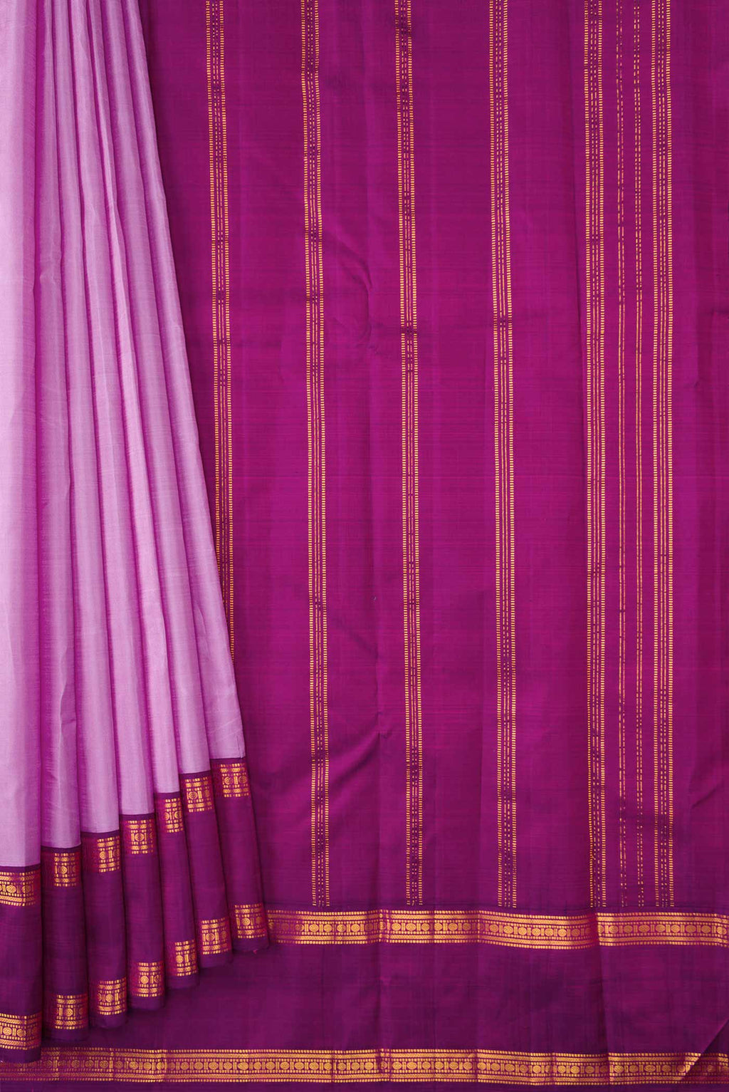 pleats pallu