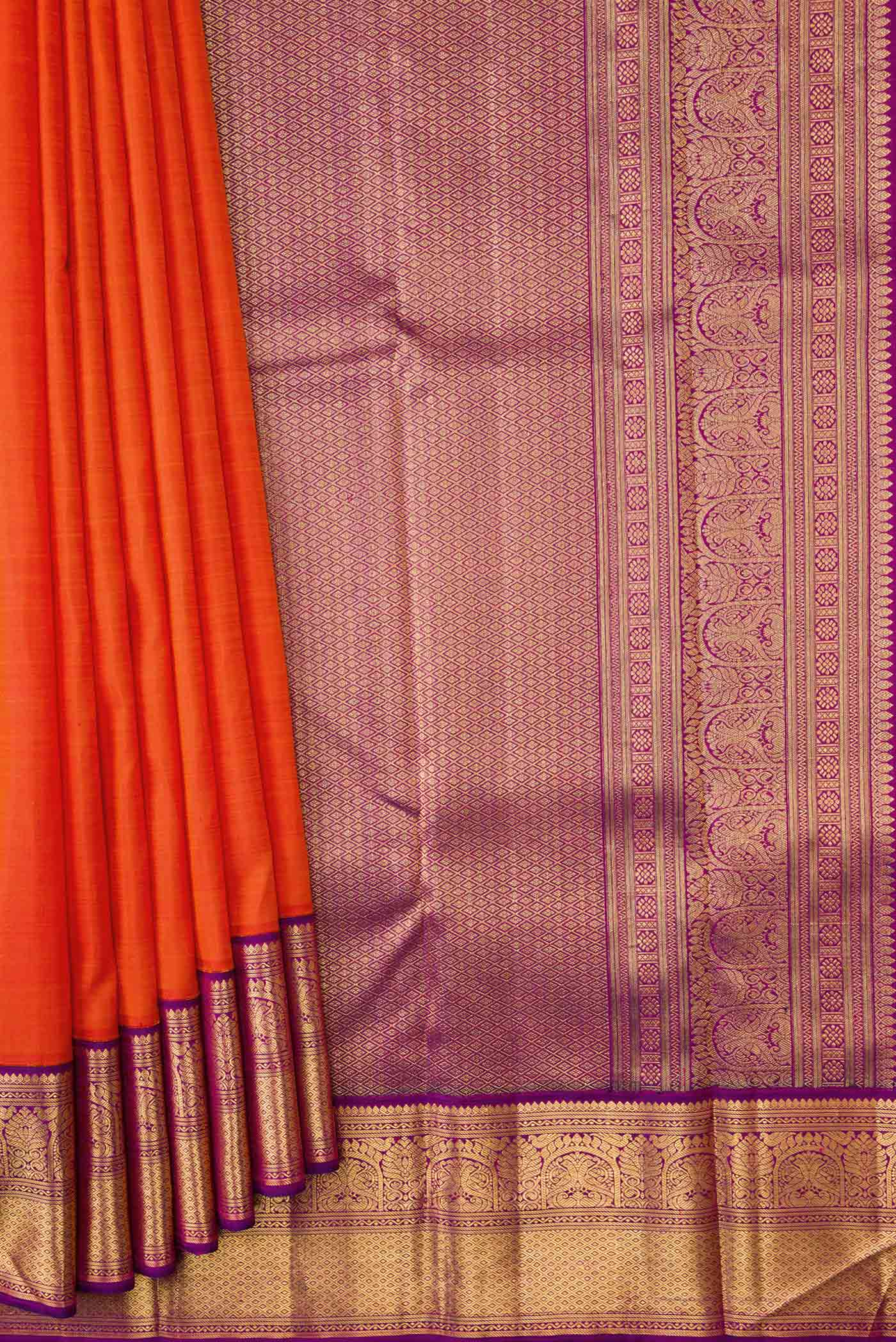 pleats pallu