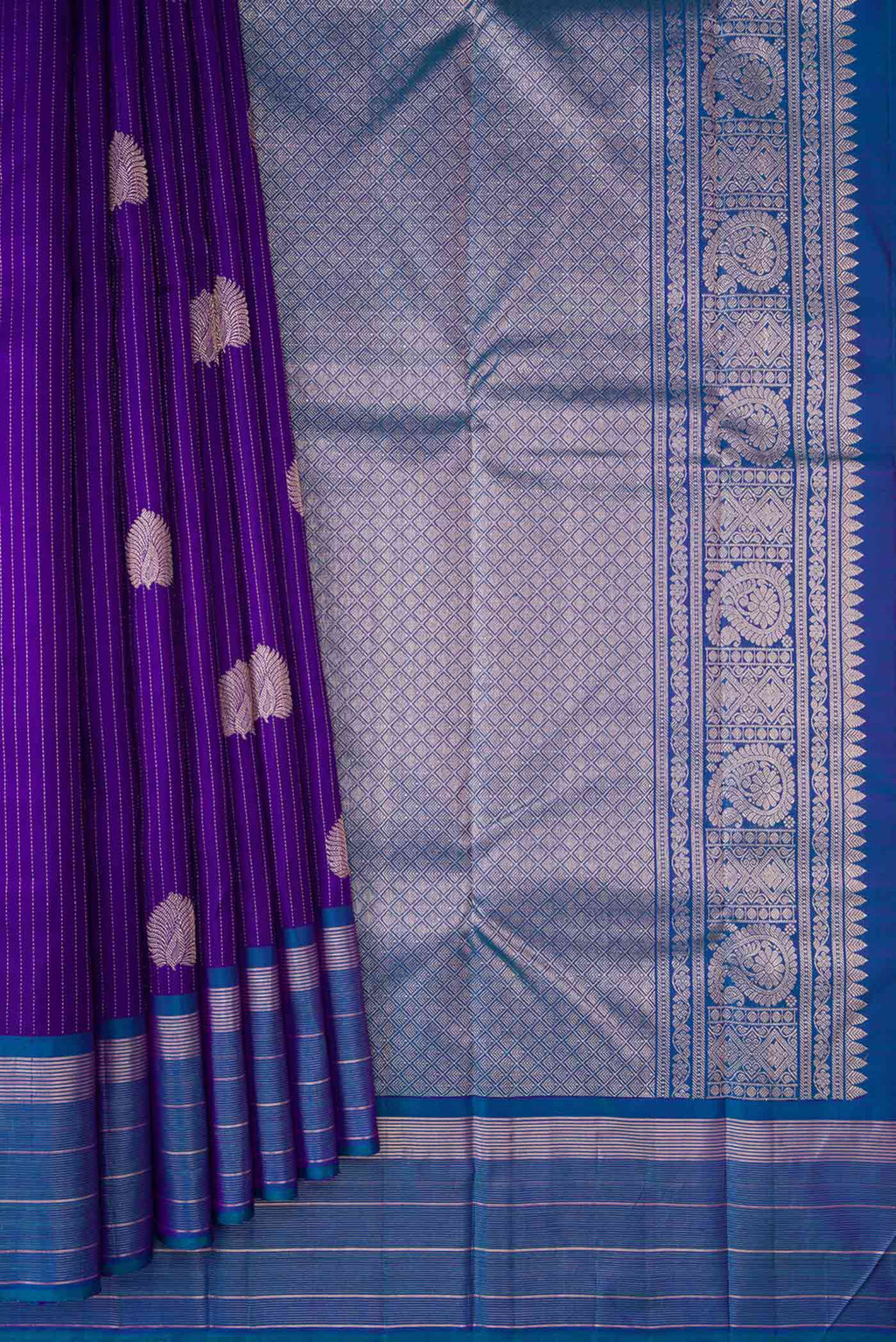 pleats pallu