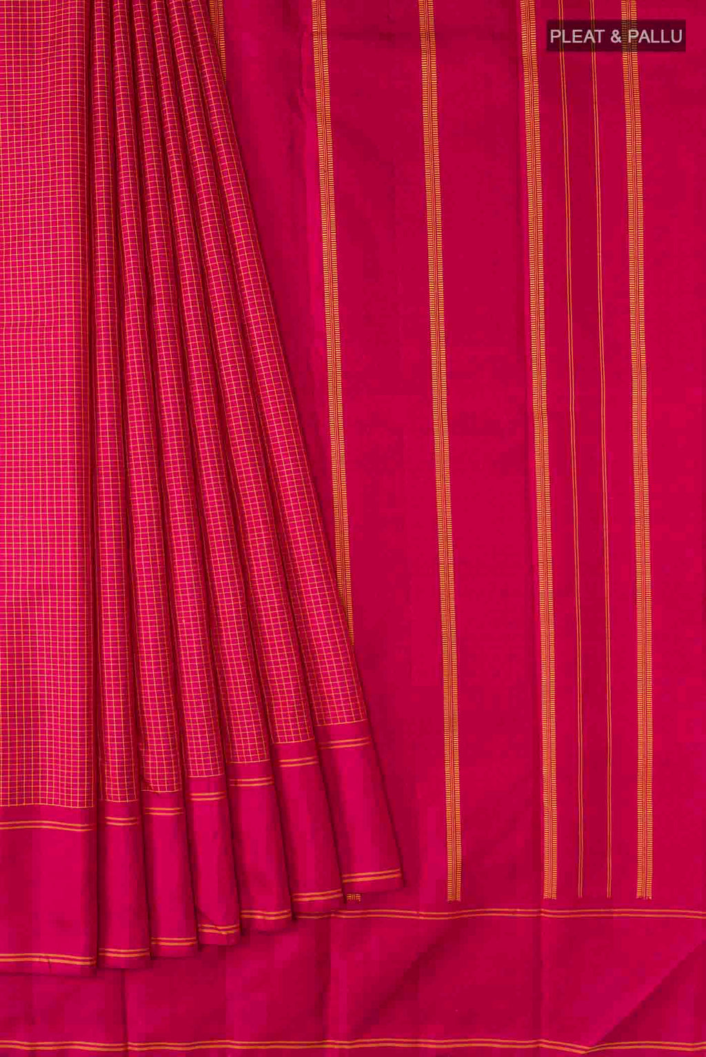 pleats pallu