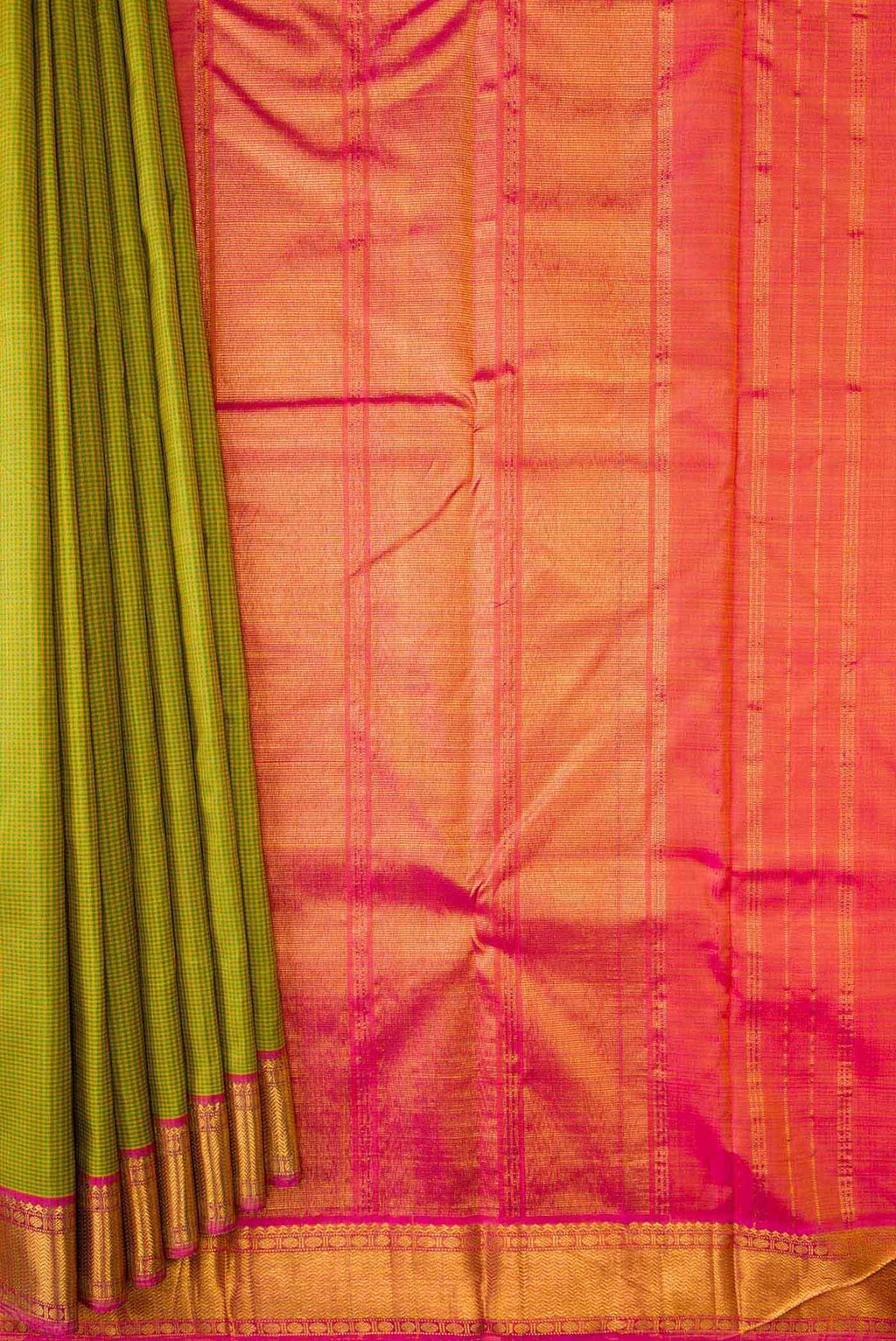 pleats pallu