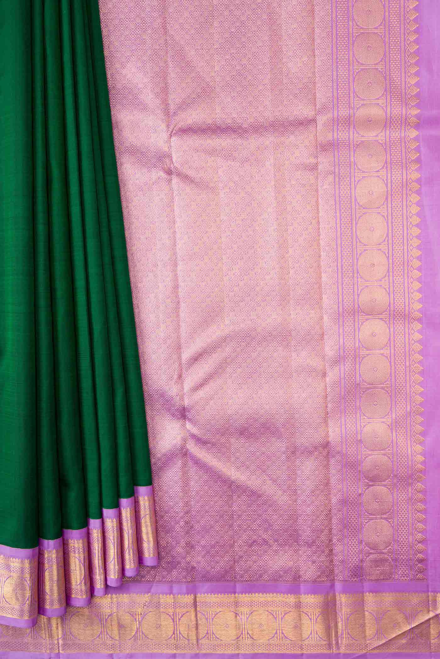 pleats pallu