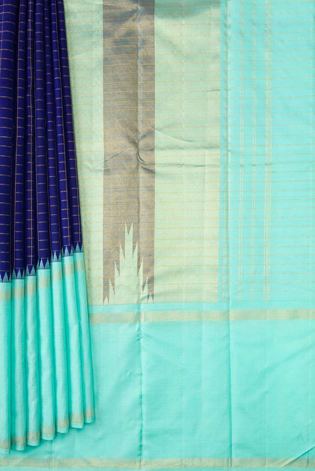 pleats pallu