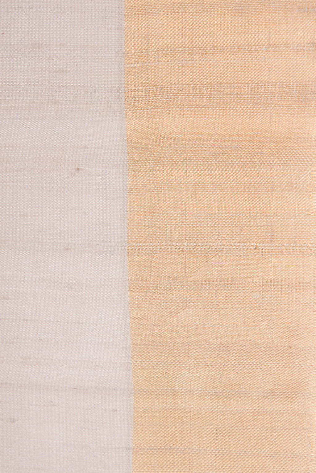 Border image of Grey Dual Tone Raw Silk Saree with Plain Body and Zari Border. 