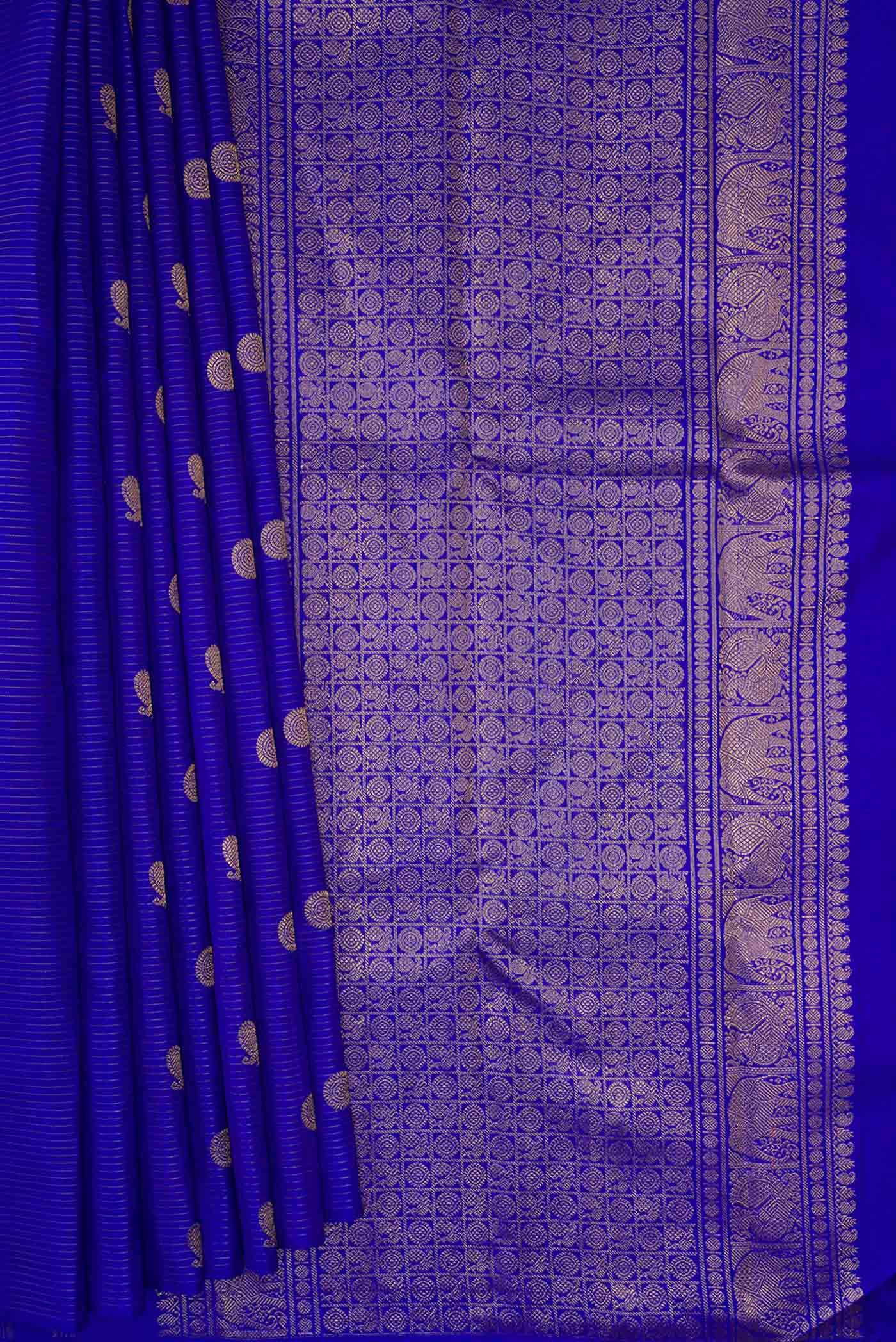 pleats pallu