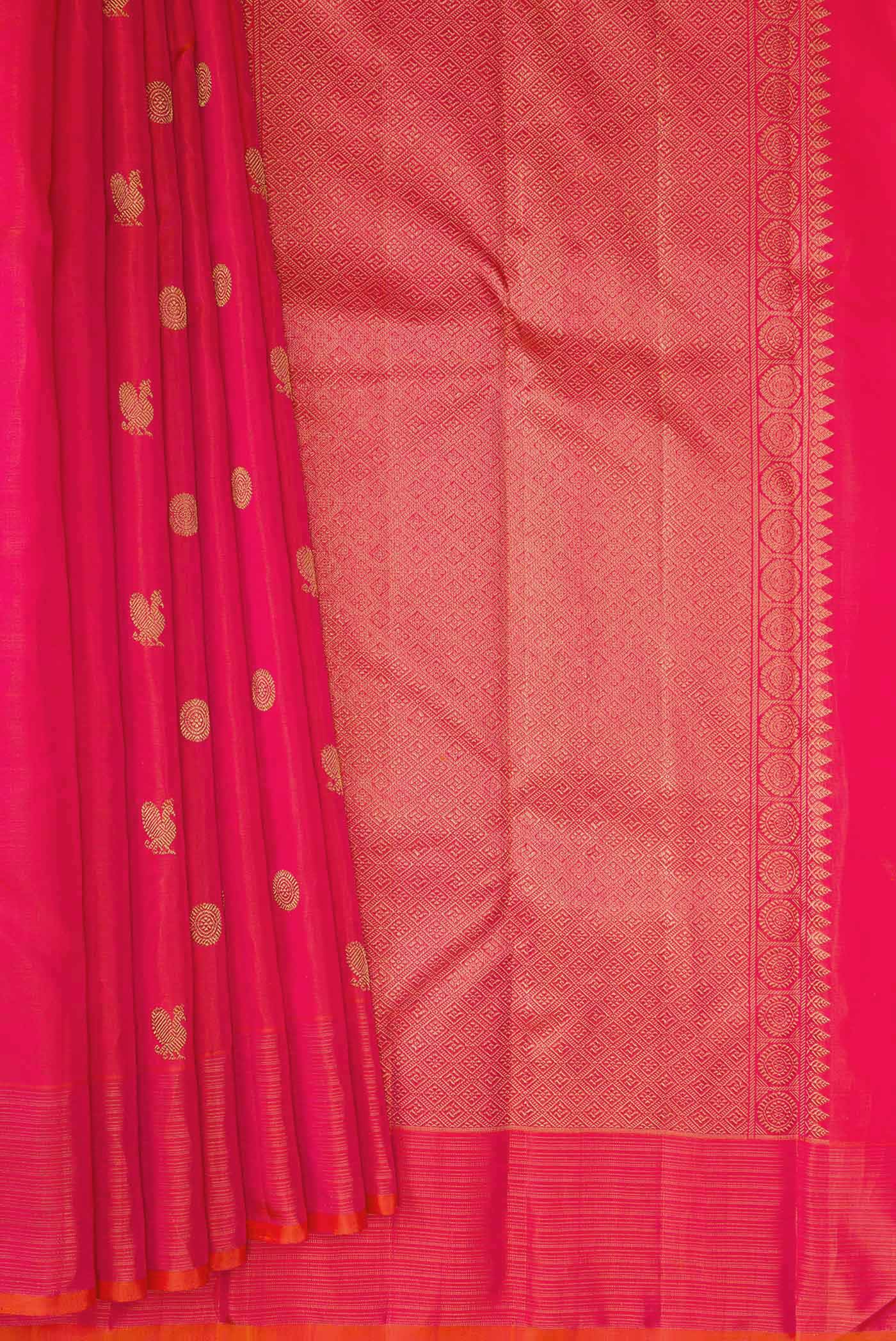 pleats pallu