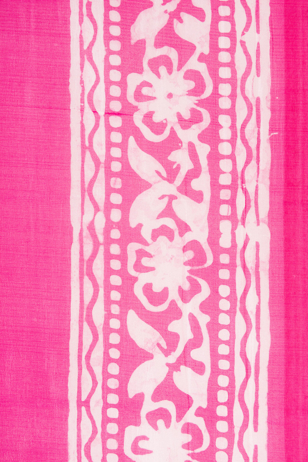 Border image of Pink Dual Tone Tussar Silk Saree with Printed design on the body and Printed Border. 