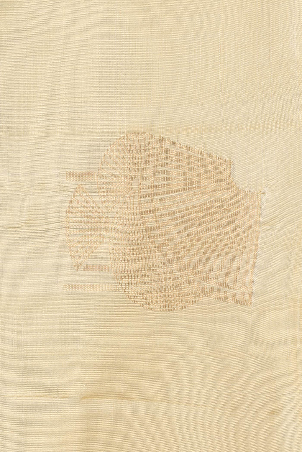 Border image of Sandal Dual Tone Soft Silk Saree with Zari Butta on the body and Without Border. 