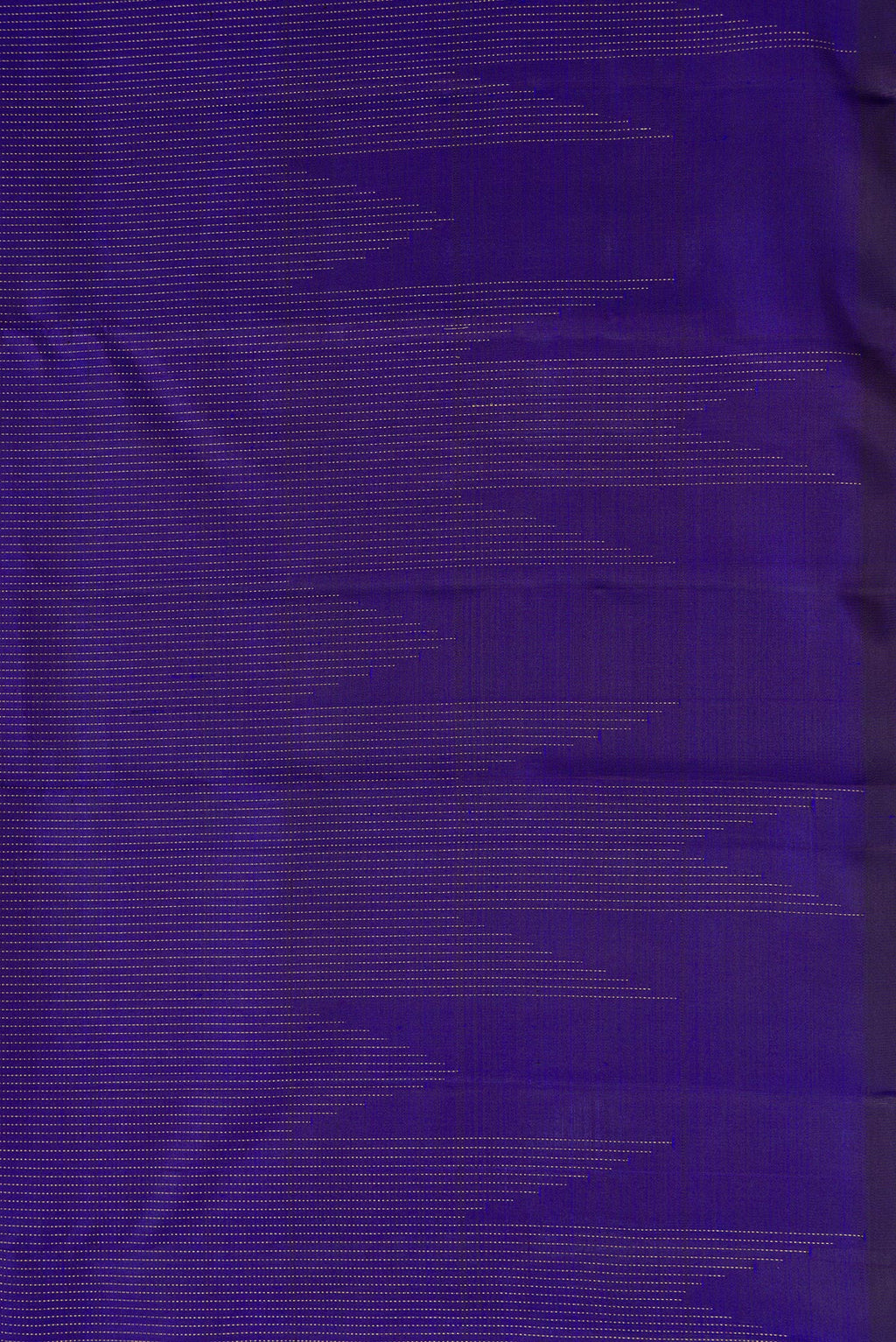 Border image of Pure Silk Pure Zari Navy Blue Dual Tone Kanchipuram Saree with Stripes on the body and Fancy Border. 