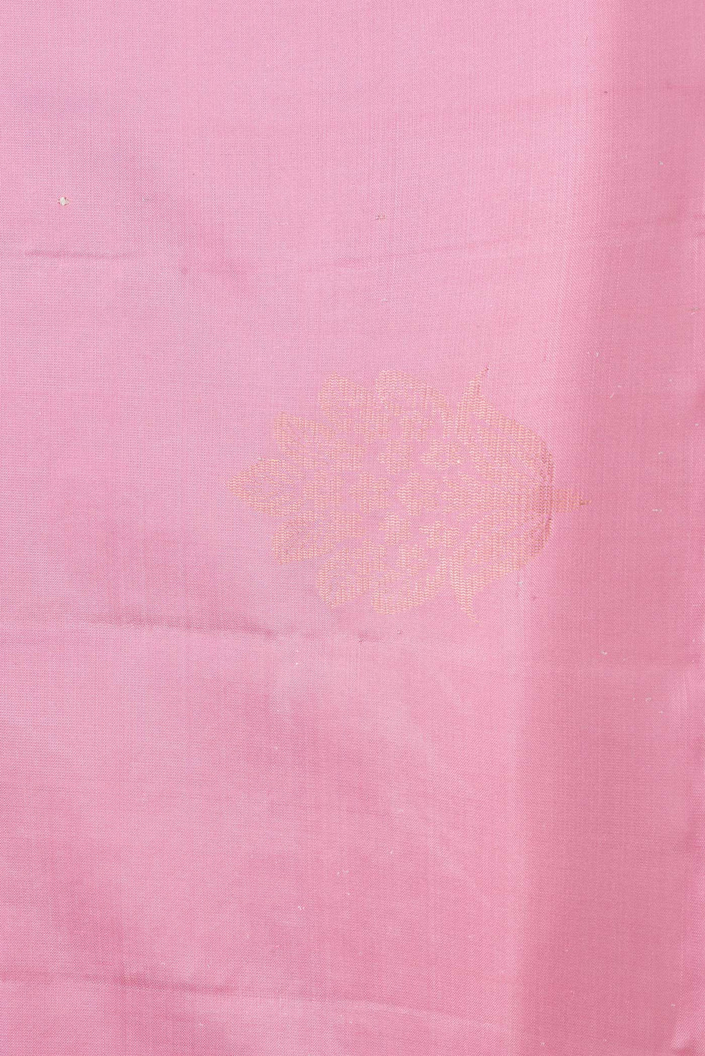 Border image of Pink Dual Tone Soft Silk Saree with Zari Butta on the body and Zari Border. 