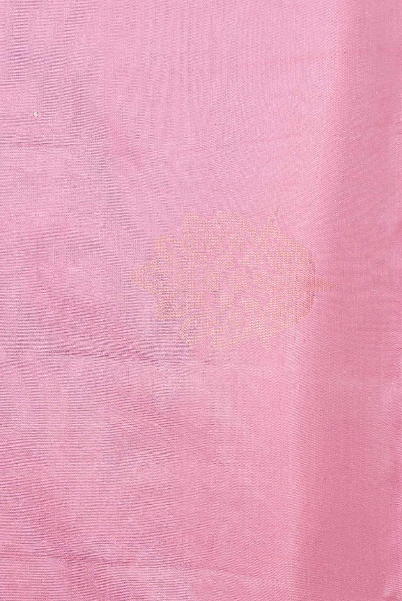 Border image of Pink Dual Tone Soft Silk Saree with Zari Butta on the body and Zari Border. 