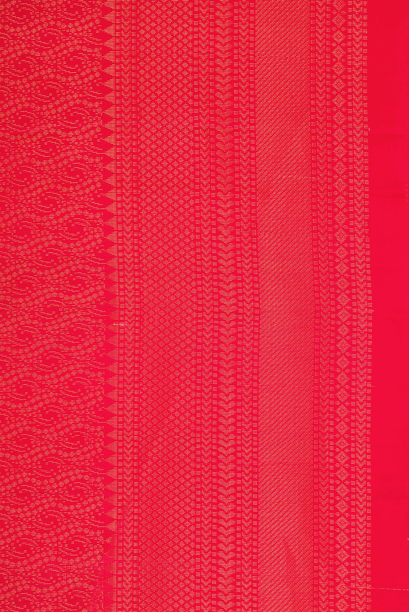 Border image of Red Dual Tone Soft Silk Saree with Zari Brocade on the body and Zari Border. 